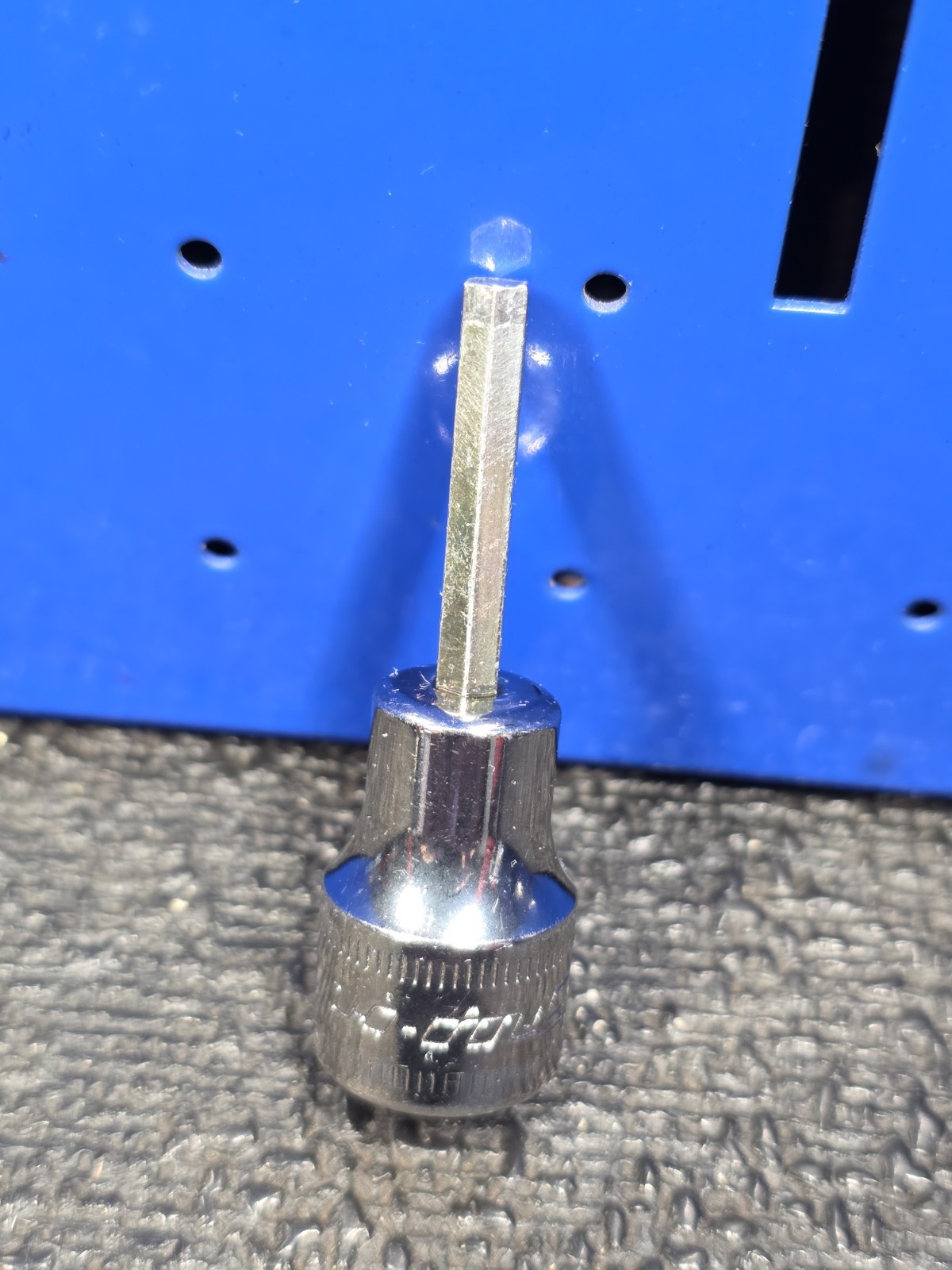 Snap-on Tools FAM4E 4mm 3/8″ Drive Metric Hex Bit Chrome Socket Driver
