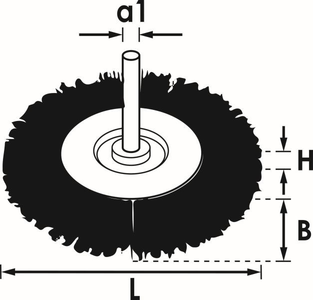 VIGOR V6803-75 SANDING BRUSH