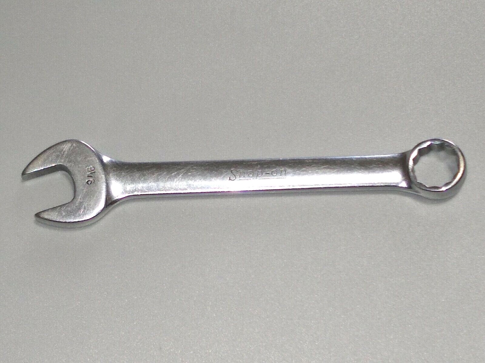 Snap on OEX180 – 9/16″ COMBINATION WRENCH, 6″ LONG, 12 POINT.