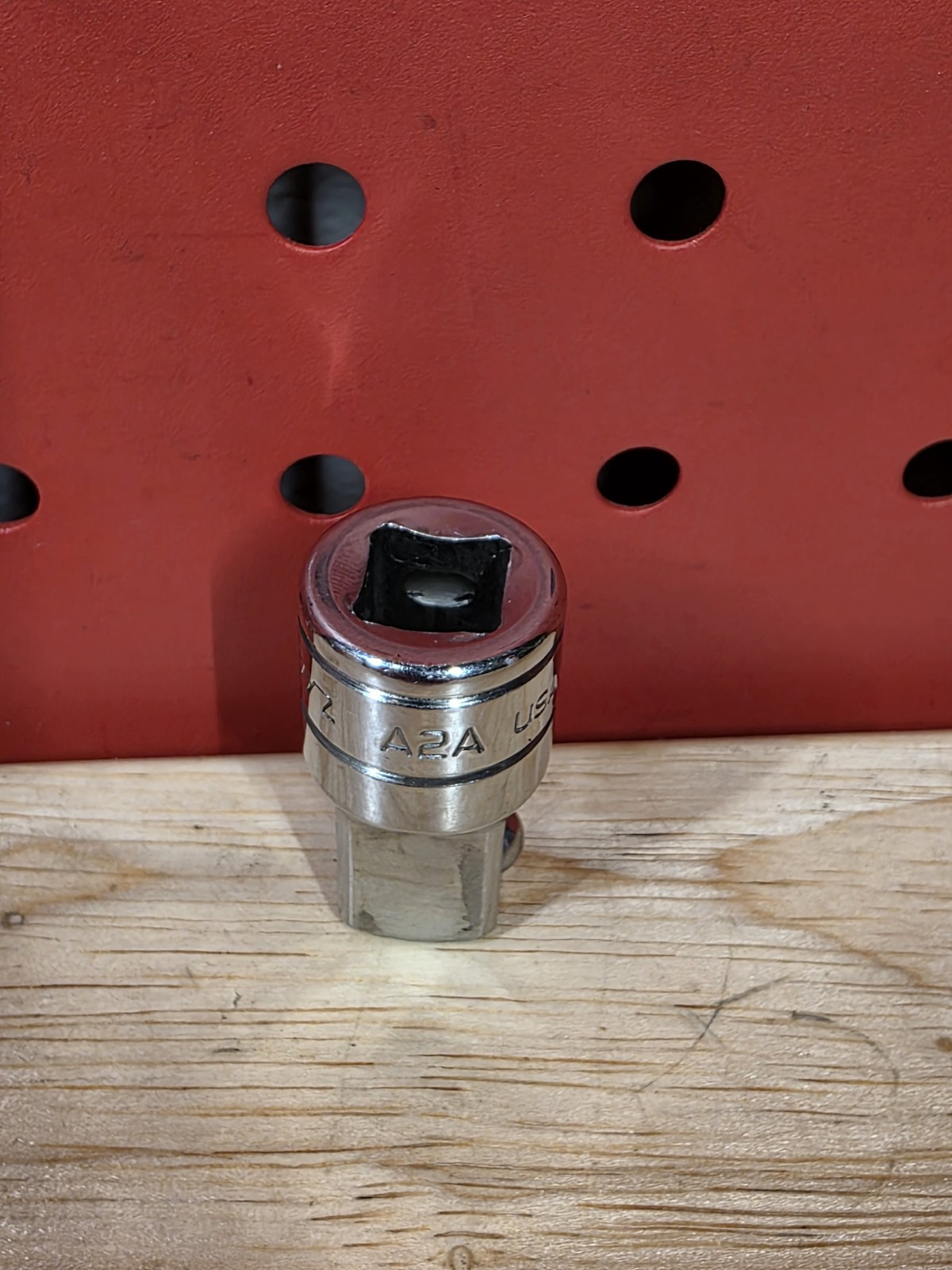 Snap-on Tools A2A 3/8″ F – 1/2″ M Drive Chrome Adapter Extension Socket
