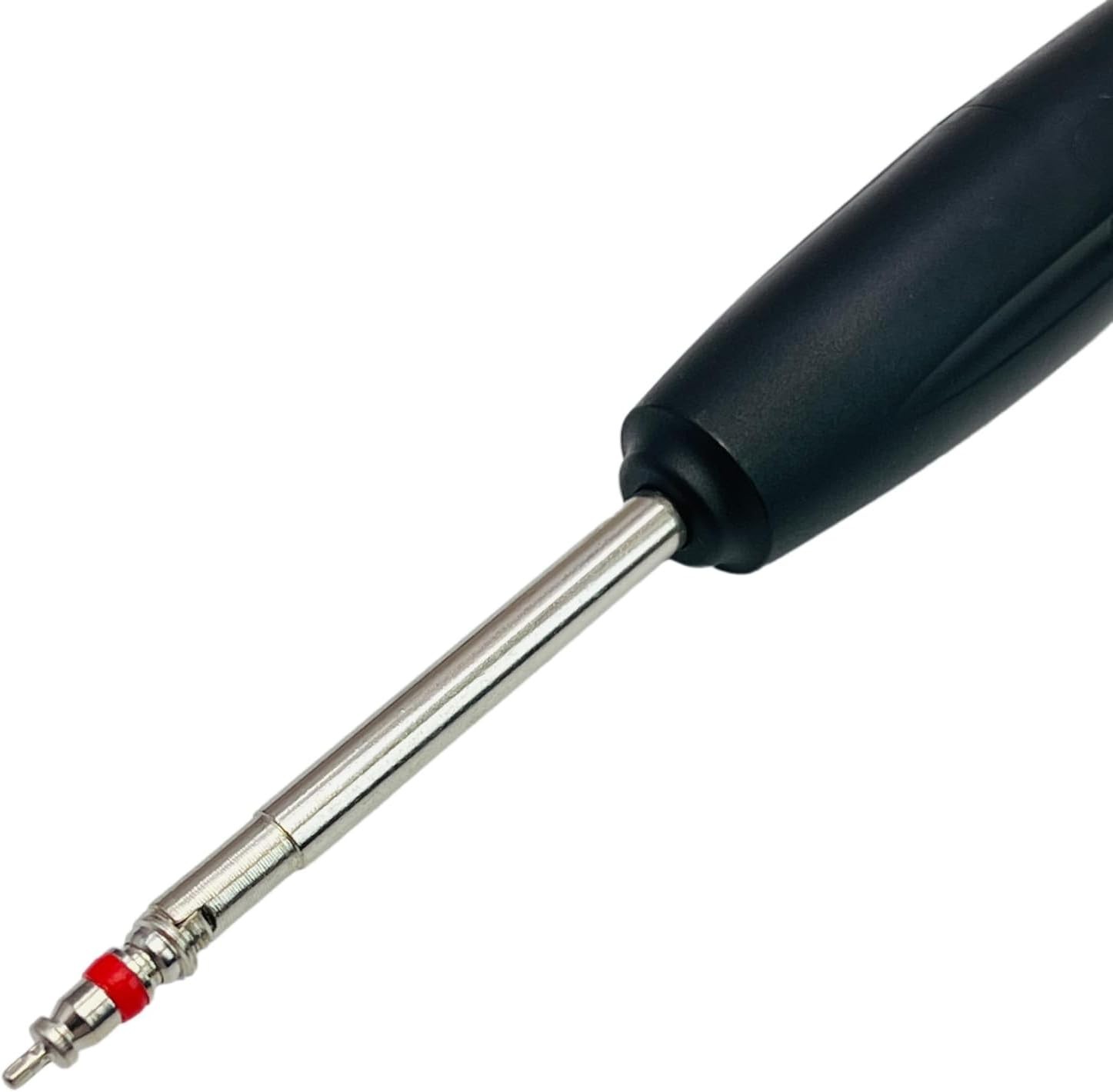 2 Pcs Valve Core Torque Tool for Cars & Bikes, Black & Silver, Professional