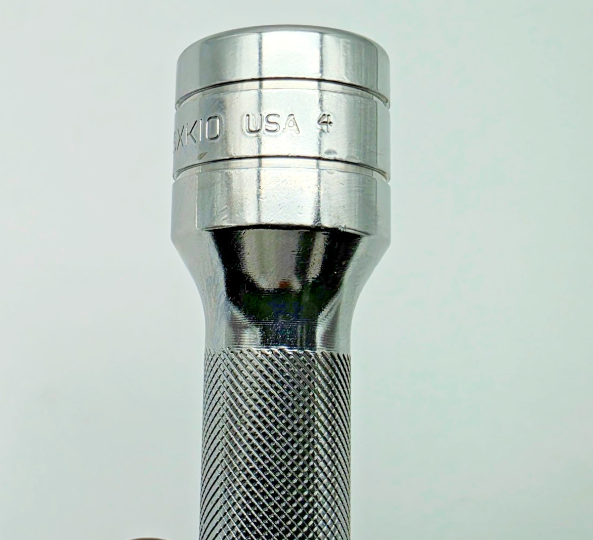 Snap-On SXK10 1/2″ Drive 10″ Knurled Socket Extension Made in USA