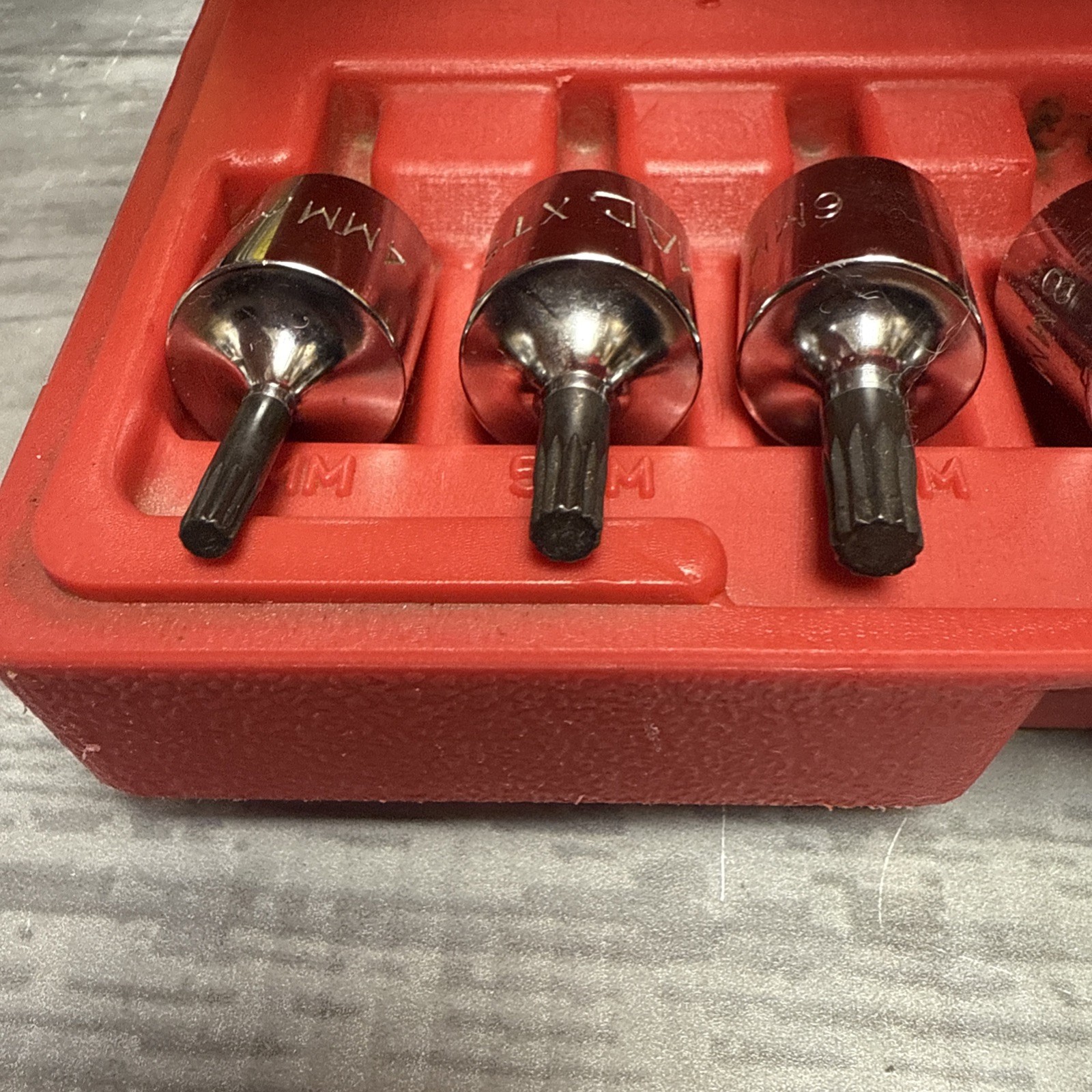 MacTools SXMTS8B 3/8″ Drive Metric Sockets Triple Square 4-6, 8, 10, 12, 14,16mm