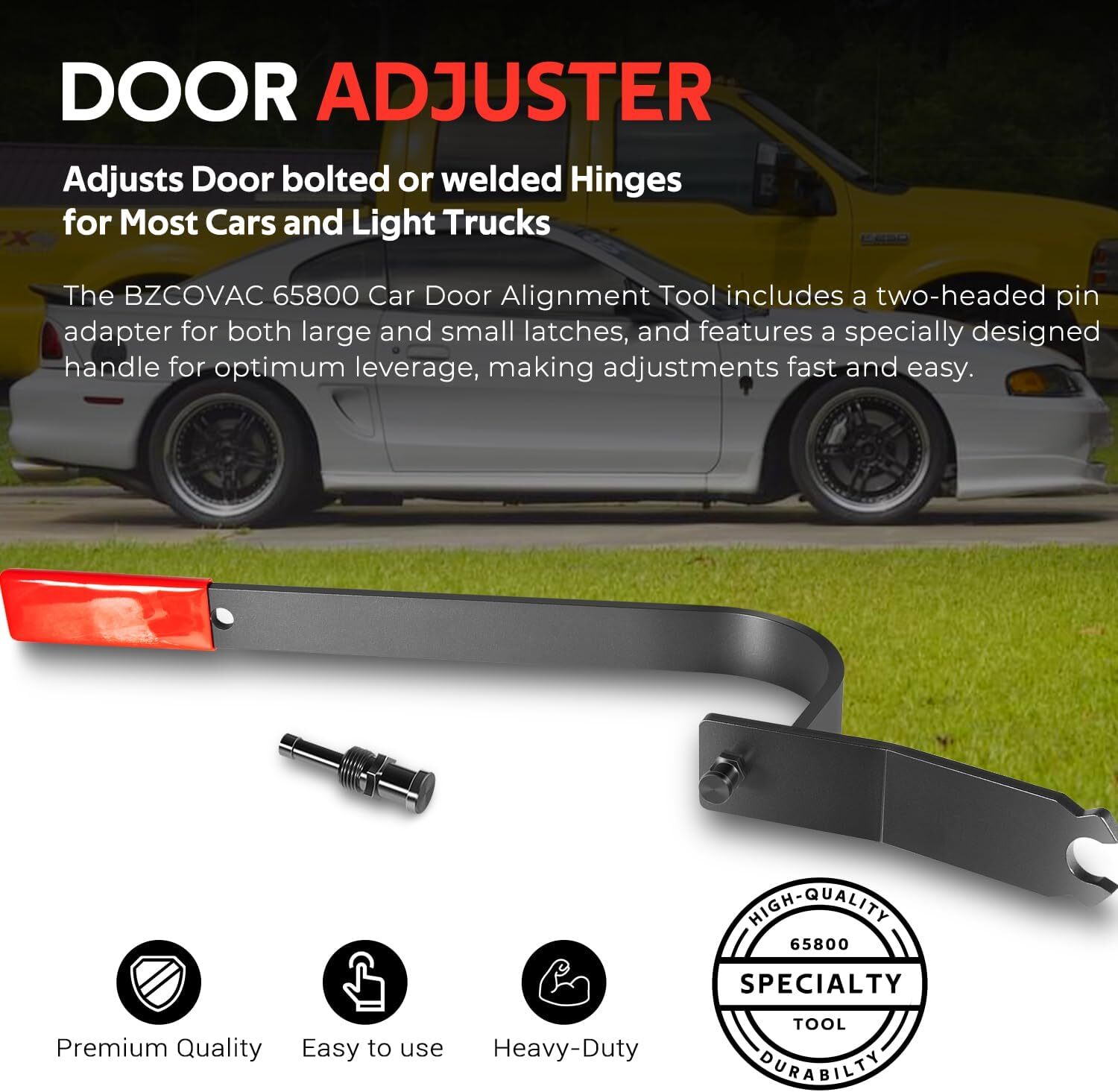 65800 Door Adjuster Door Alignment Adjustment Tool Adjust Door Hinges for Car