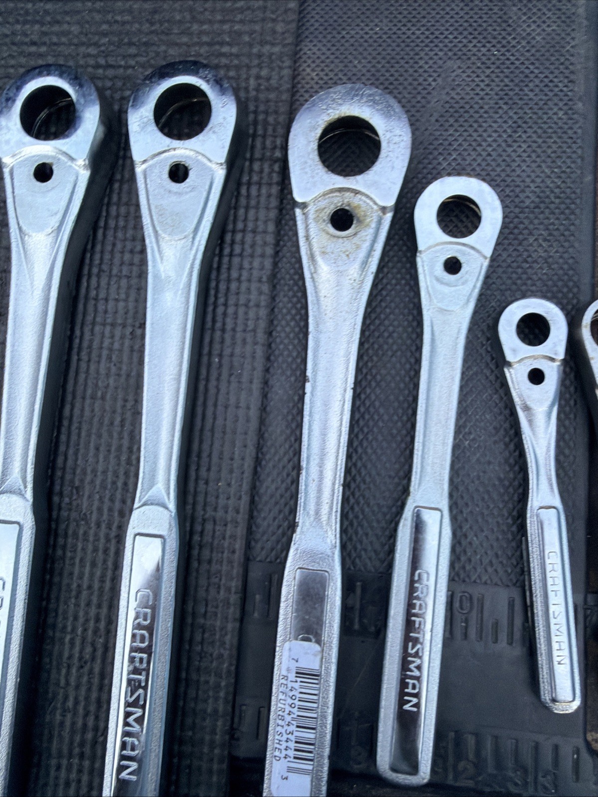 7pc Sears Craftsman Ratchet Bodies Only No Guts Many New 1/2” 3/8 1/4”