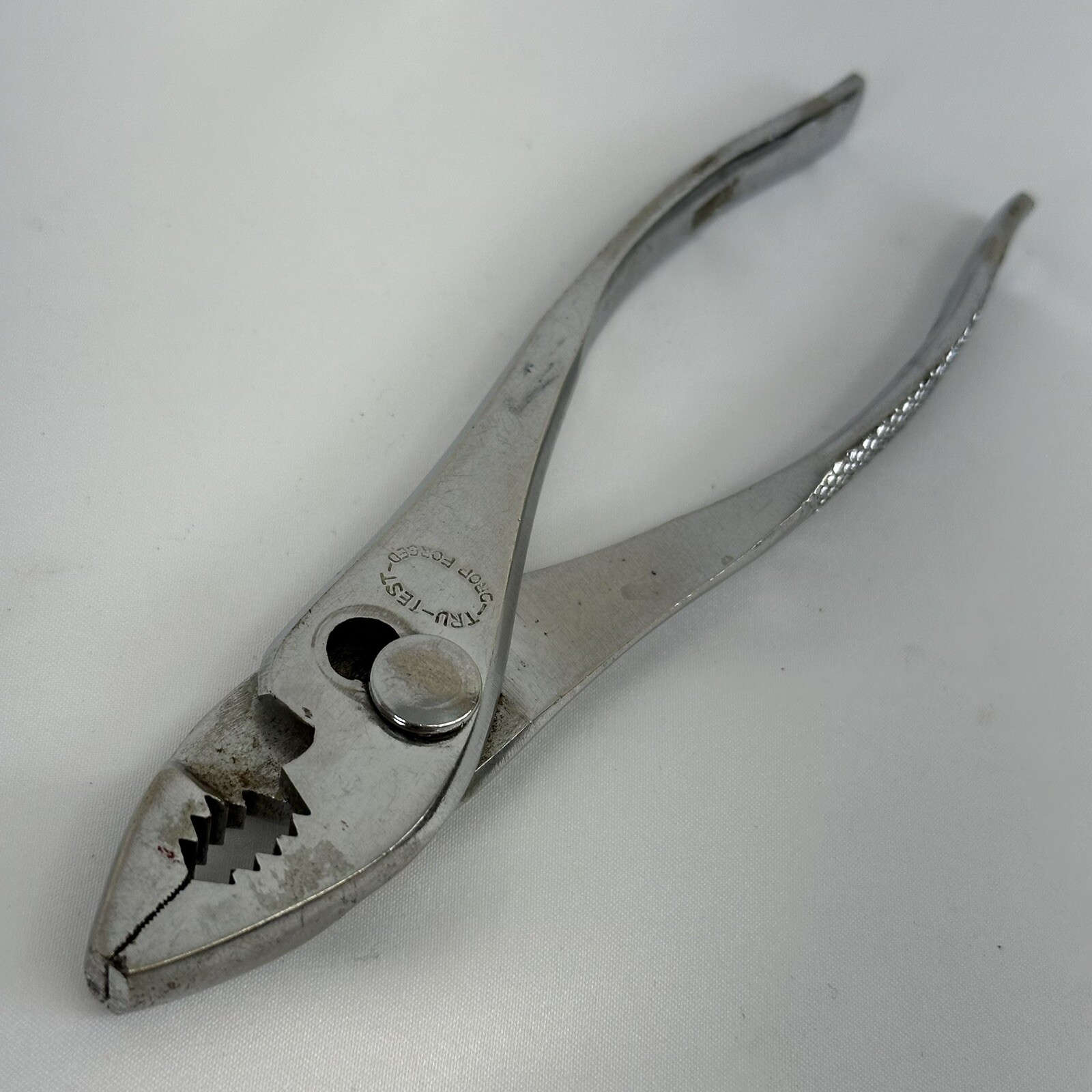 Tru-Test Adjustable Slip Joint Pliers 6.25″ Long Vintage Made In Japan