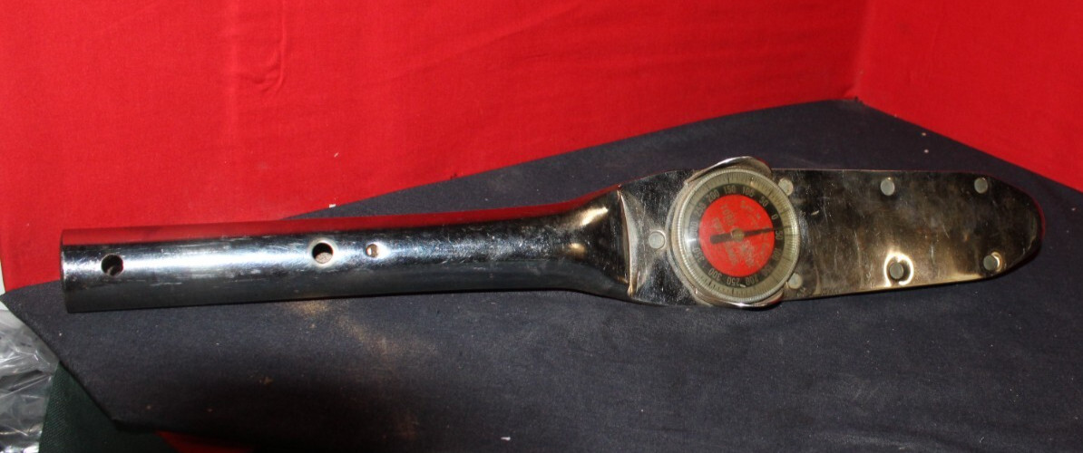 Snap-on TE100FU 1/2″ Drive Torque Wrench / Torque Meter 0-100lb/ft