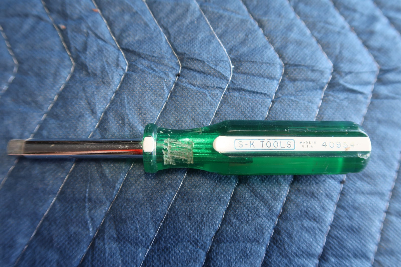 SK Tools 1/4″ Drive Green Handle Spinner Handle Driver 40954 Nice see pictures!
