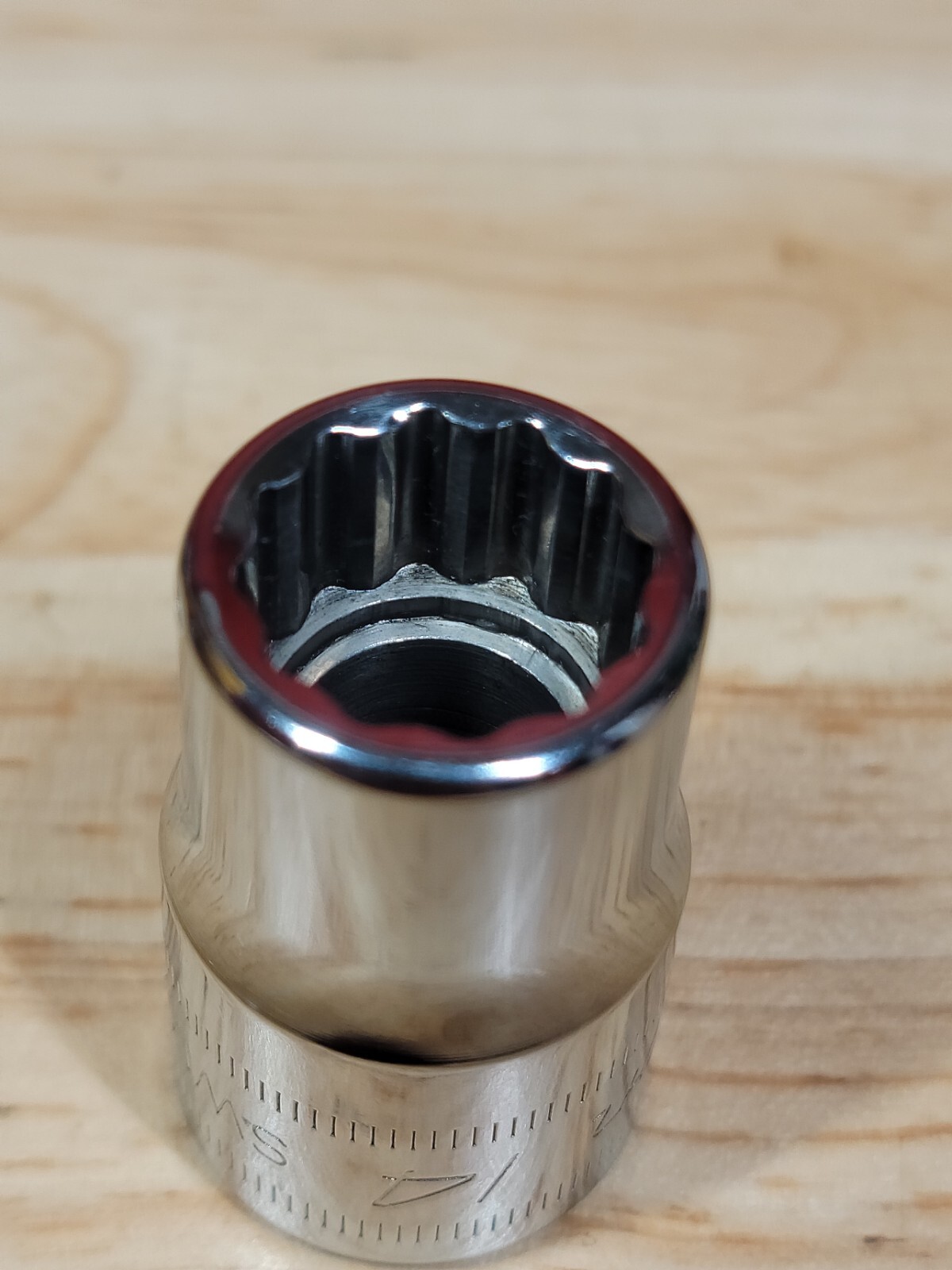 Snap-on Tools SWM141A 14mm 1/2″ Drive Metric 12-Point Shallow Socket