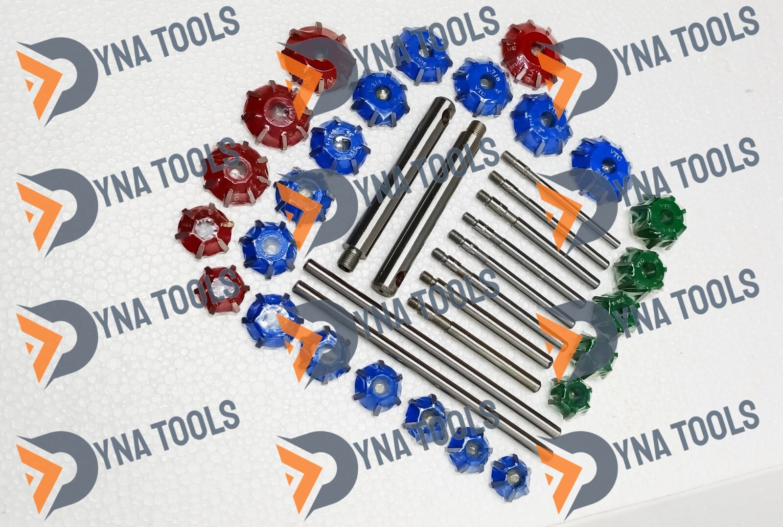 New Motorcycles 3 angle Valve Job Seat Cutter Set Carbide Tipped Best Quality