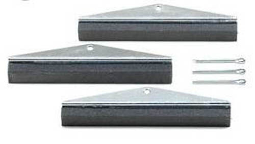 3 Arm Replacement Stones for Engine Cylinder Hone 100 Grit 4″ long x 5/8 wide