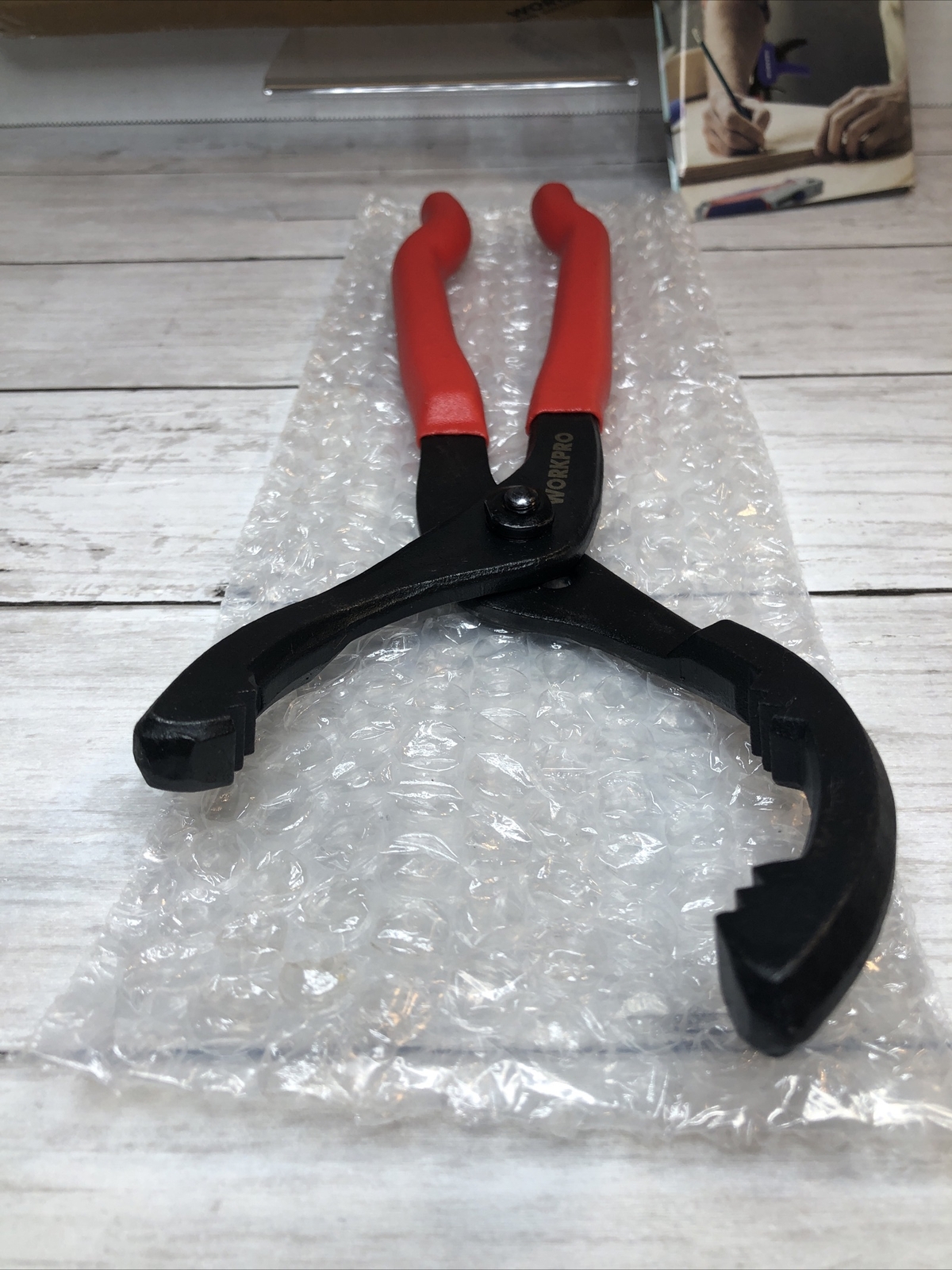 WORKPRO 12″ Oil Filter Pliers / Wrench – # W114083AE – NEW / open box