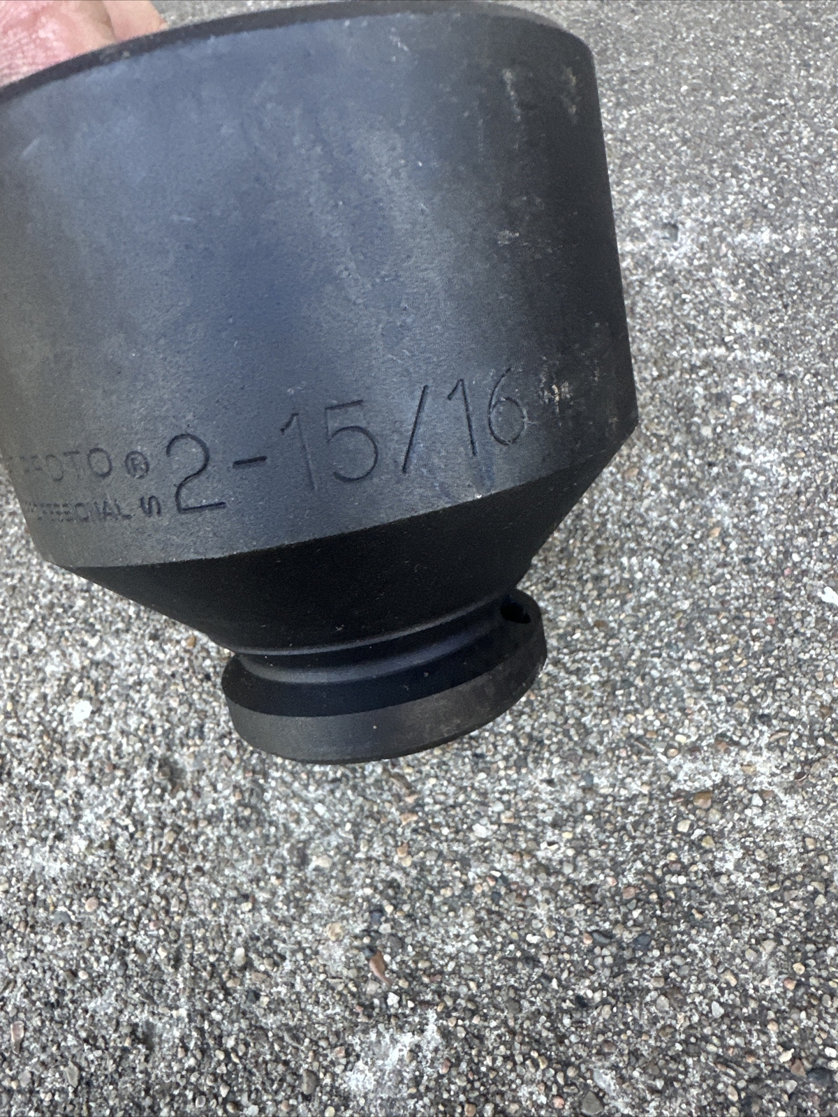 PROTO STD IMPACT SOCKET 2-15/16” #5 SPLINE DRIVE 6POINT 09947
