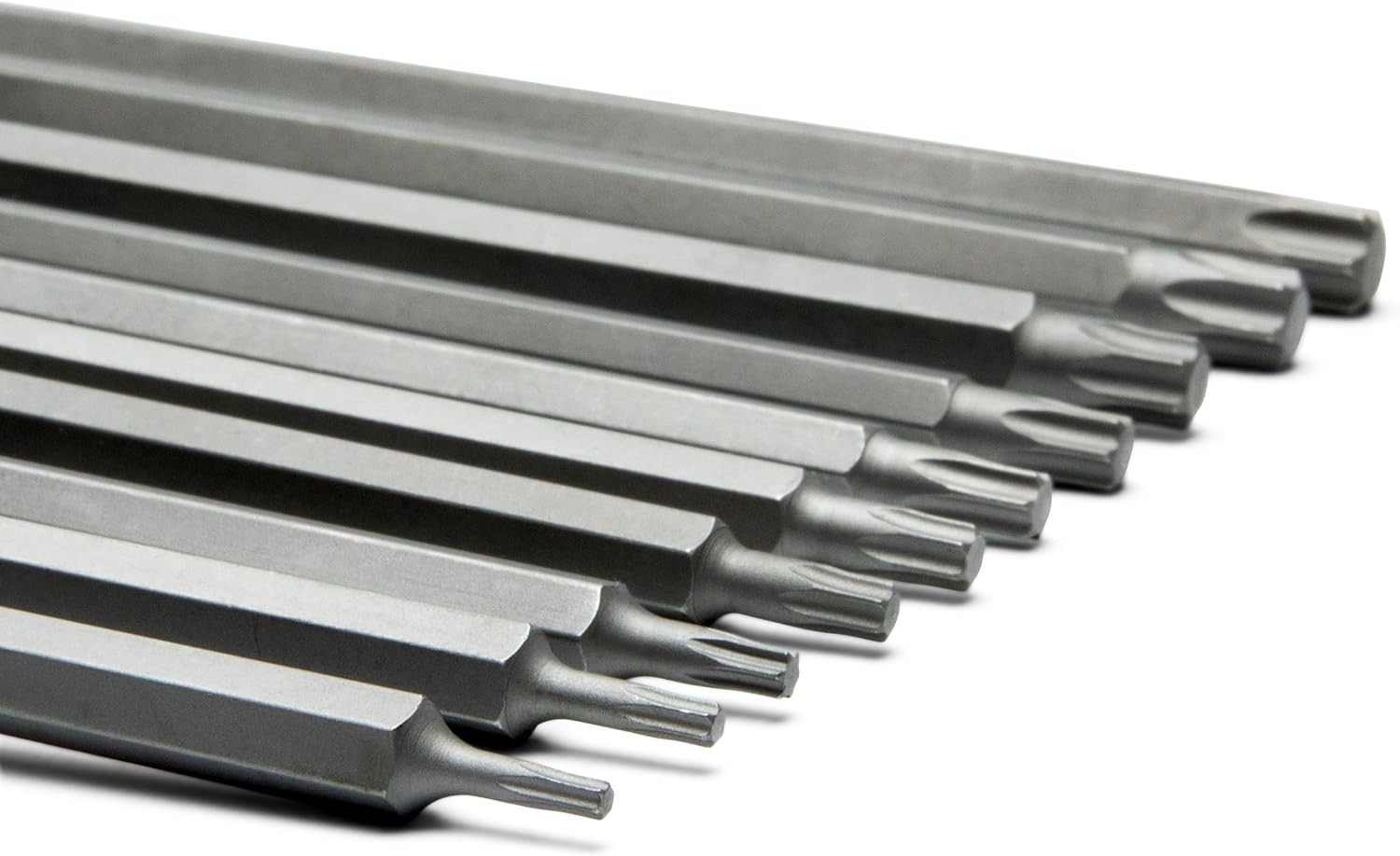 Advanced 10-Piece Long Torx Bit Socket Set with S2 Steel – Robust 1/4″ & 3/8″