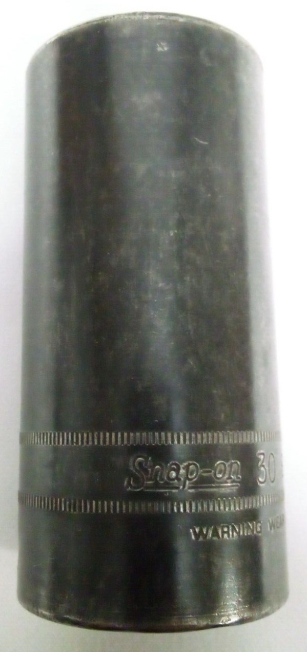 VTG SNAP ON 3/8″ DRIVE 6 POINT DEEP WELL SOCKET METRIC 30MM SIMM300