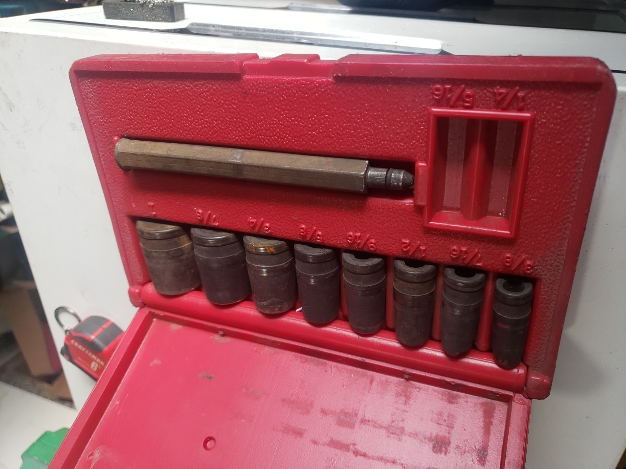 BLUE POINT PHG8A GASKET PUNCH KIT 2 Missing 1 Broken Read