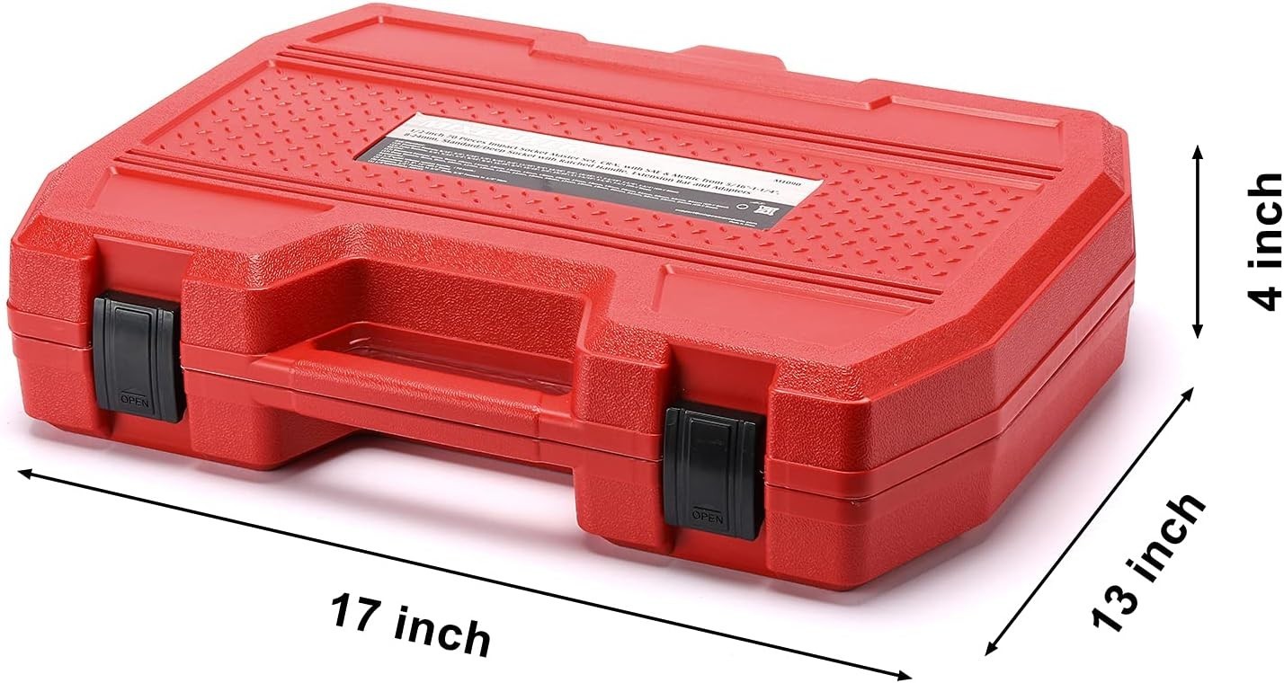 Durable 70-Piece Impact Socket Set with High-Torque Design – Quality Guaranteed