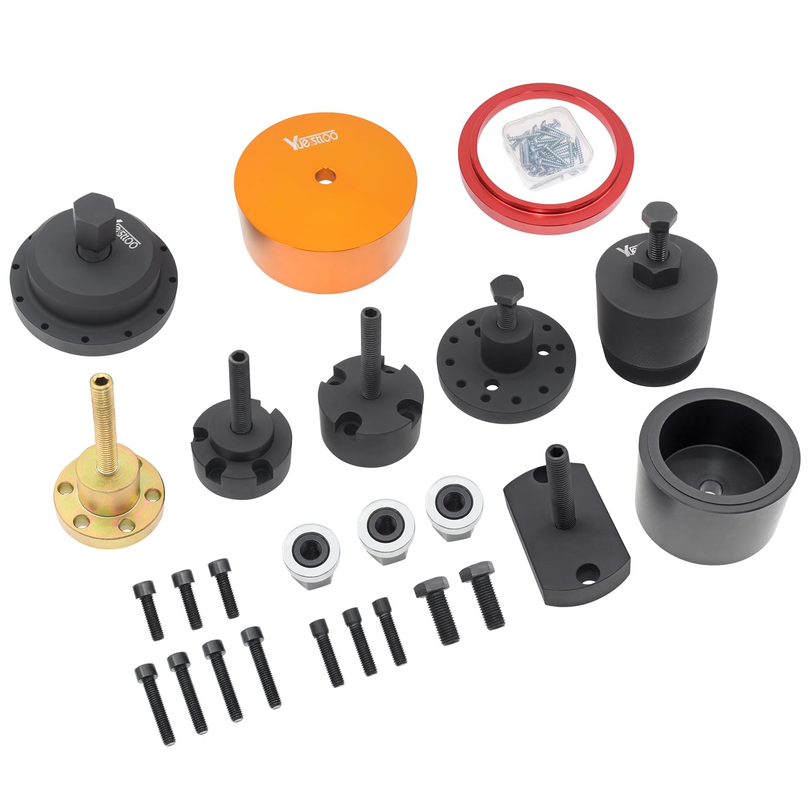 Yuesstloo Crankshaft Front Rear Oil Seal Remover Installer Kit, Blue Case