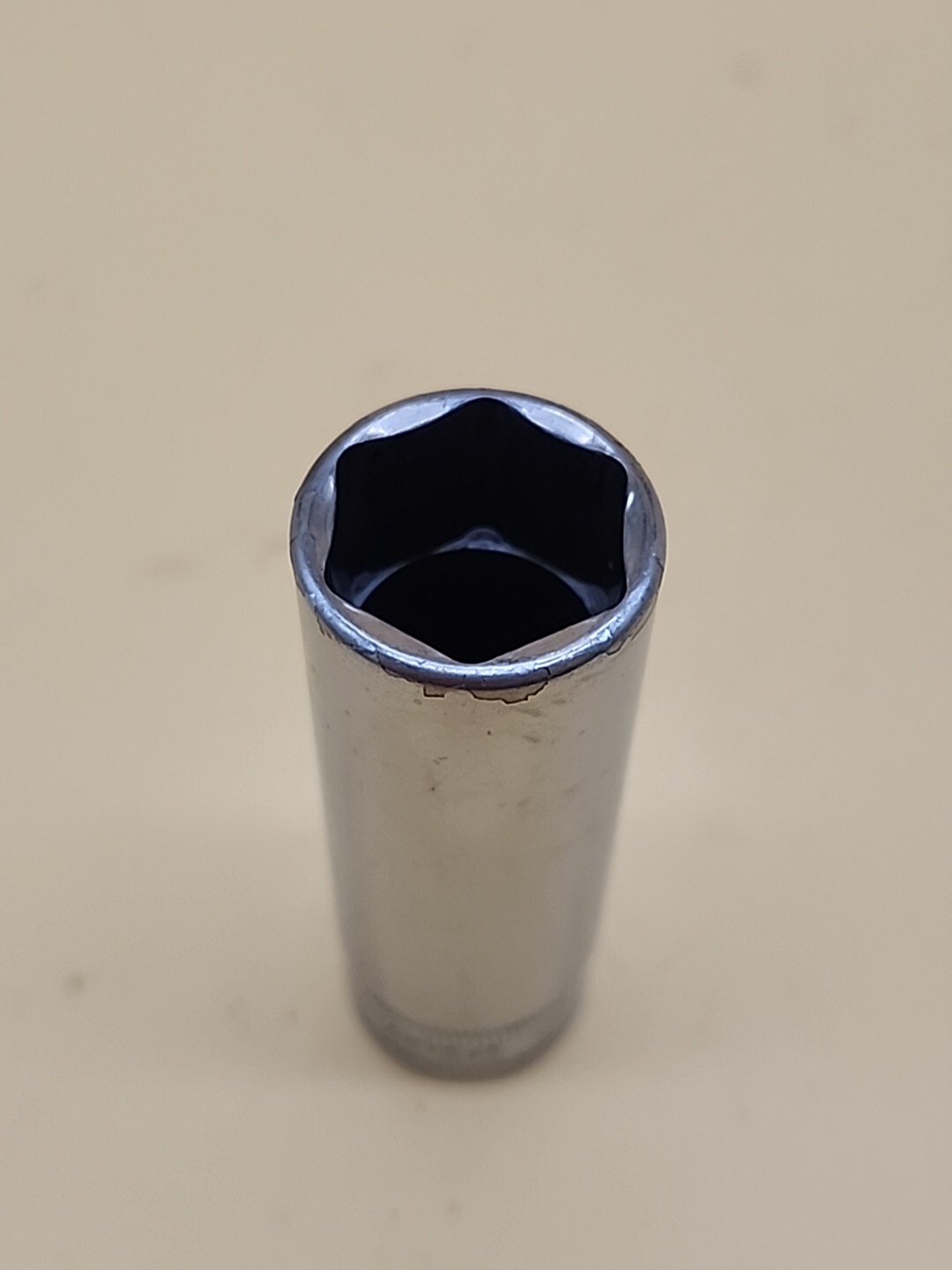 Snap-on Tools Vintage 17mm Deep Socket 3/8″ Drive 6 Point SFSM17 USA