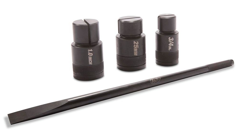 Motion Pro 08-0410 Wheel Bearing Remover Set for Harley (3/4″, 1″ & 25mm)