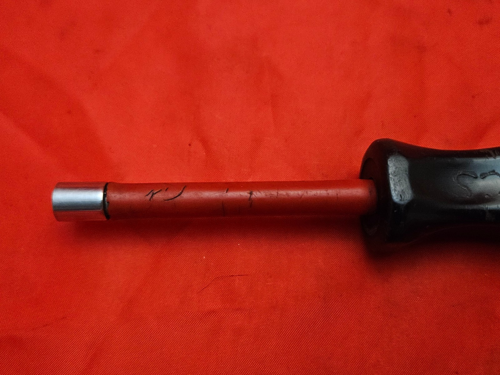Snap-on New Logo NDD108 1/4″ 6 Point Hollow Shaft Nut Driver Hard Handle USA S5