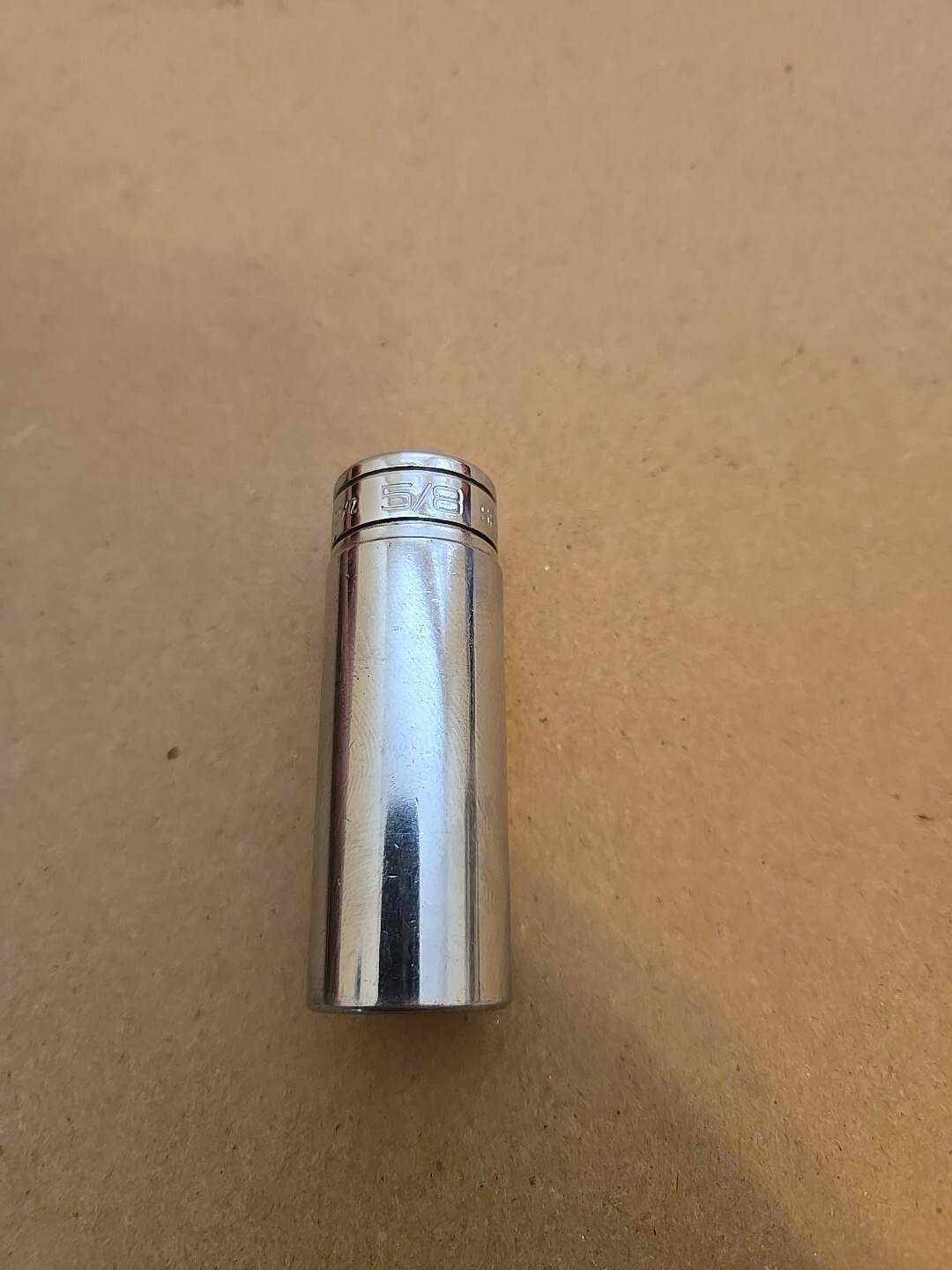 Snap On 3/8″ Drive 5/8″ 12PT SAE Deep Chrome Socket SF201