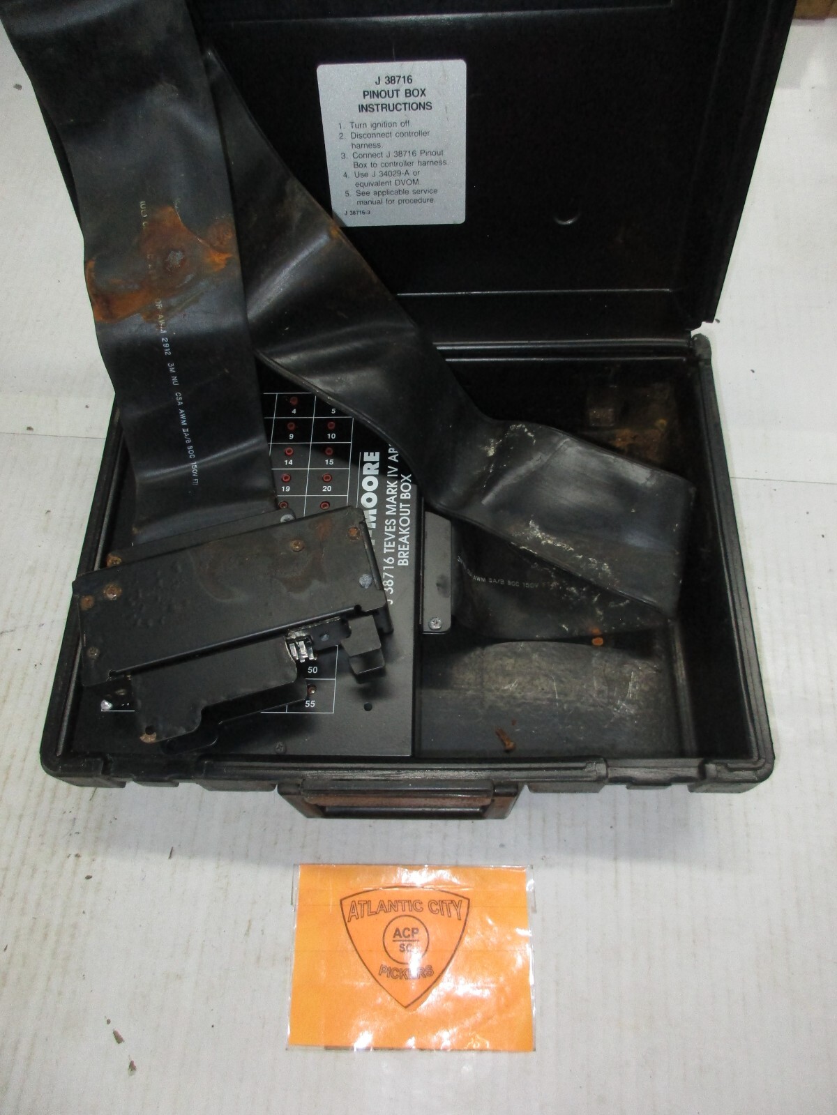 KENT MOORE TOOL J-38716 TEVES MARK IV ABS BREAKOUT BOX KIT