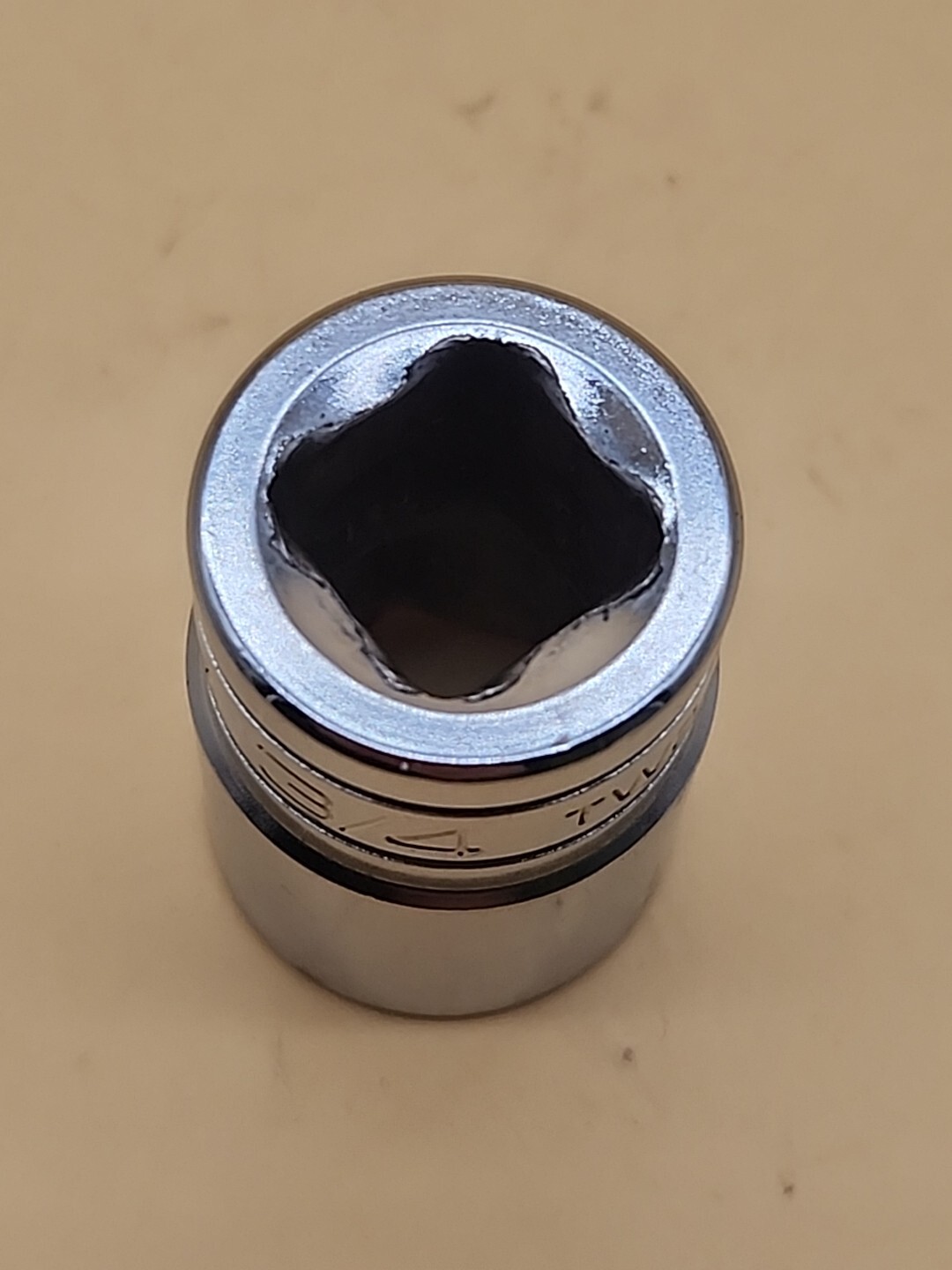 Snap On Tools TW241 3/4″ SAE Flank Drive Shallow Socket 1/2″ Drive 6 Point USA
