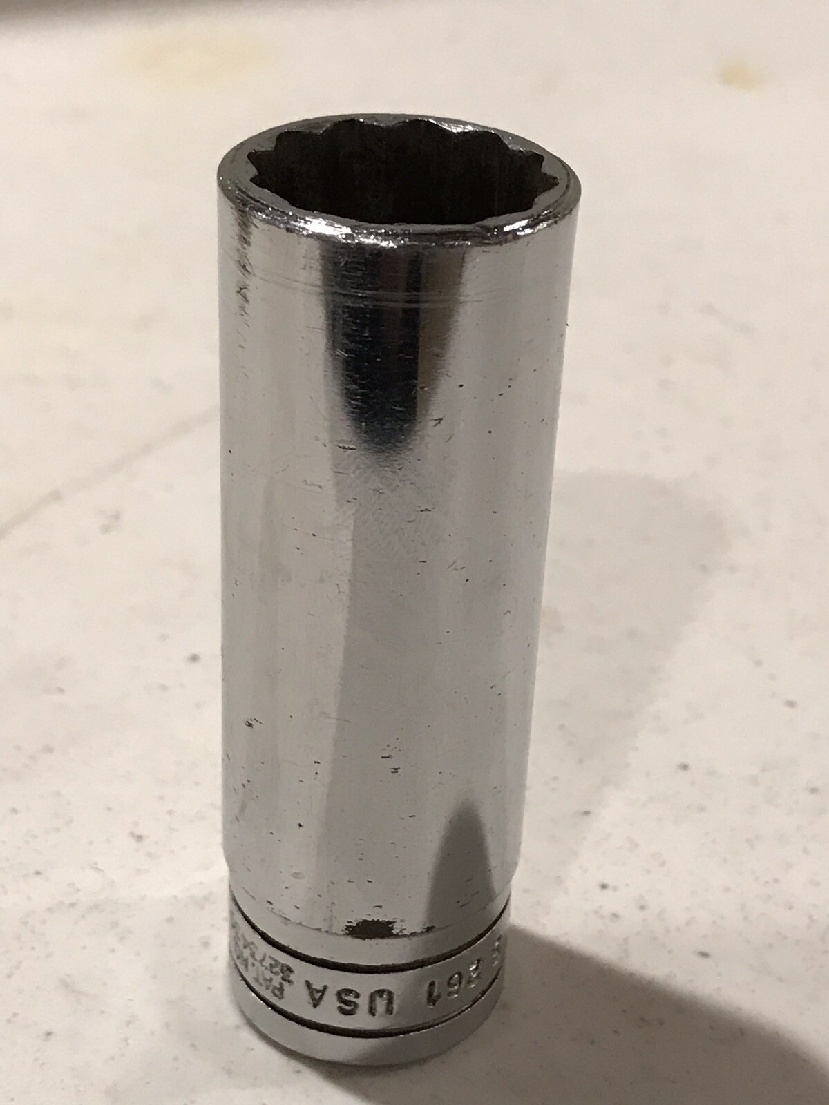 Snap-on S-261 13/16″ 12pt 1/2″ Drive Deep Socket *****