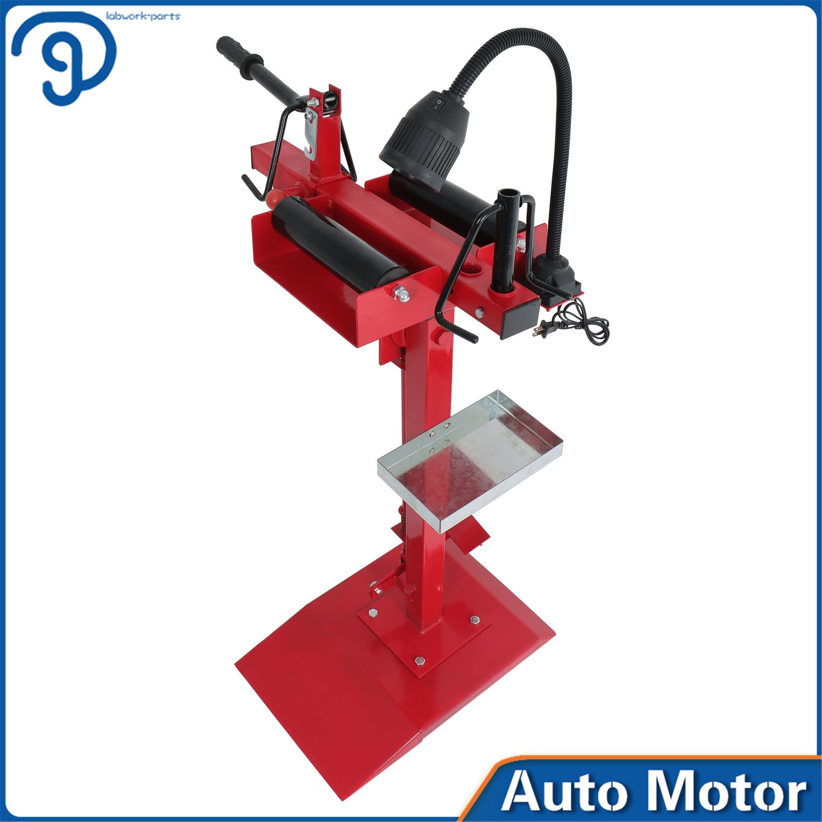 For Truck & Car Manual Tire Spreader Changer Portable Tire Changer w/ LED Light
