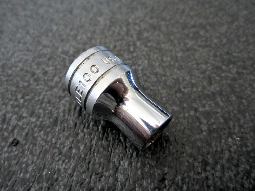 Vintage Snap-on 3/8″ Drive E10 External Torx Socket FLE100 E-Torx Underline USA