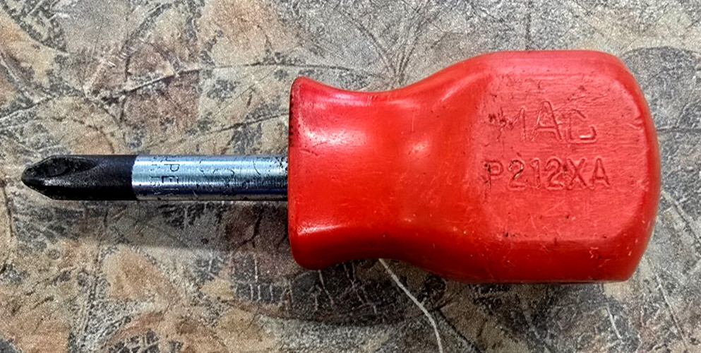 Mac P212XA – Stubby #2 Phillips Screwdriver