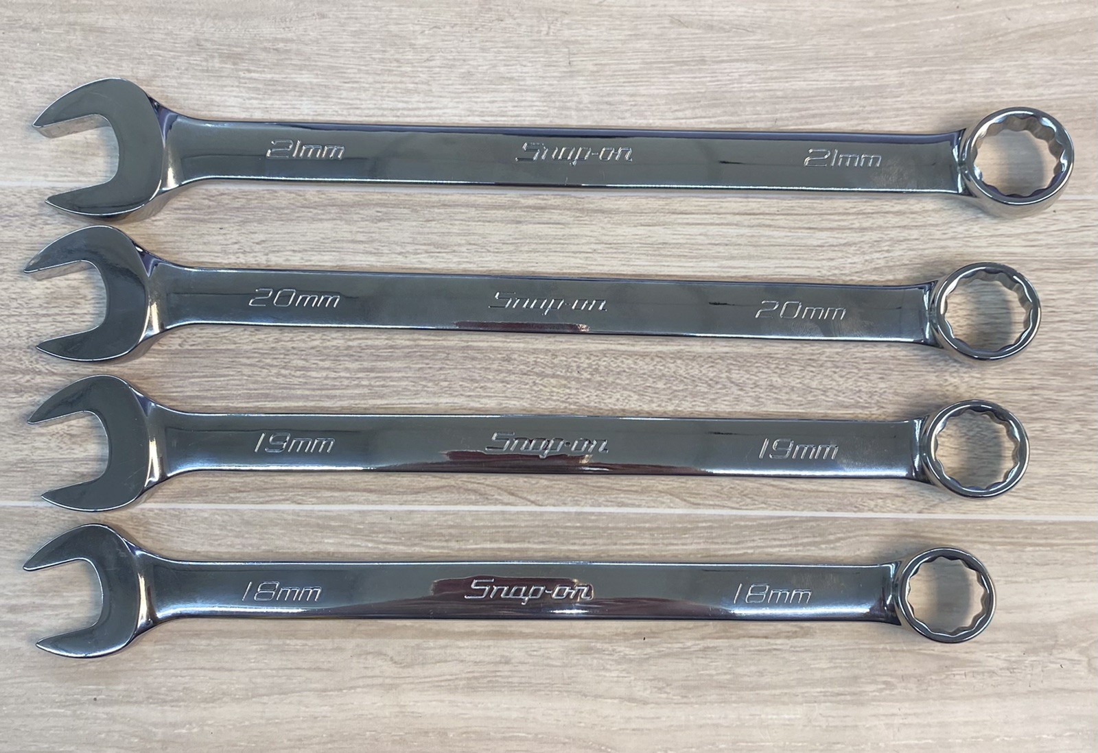 Snap-on Metric Wrenches OEXM180B 190B 200B 210B 18-21MM