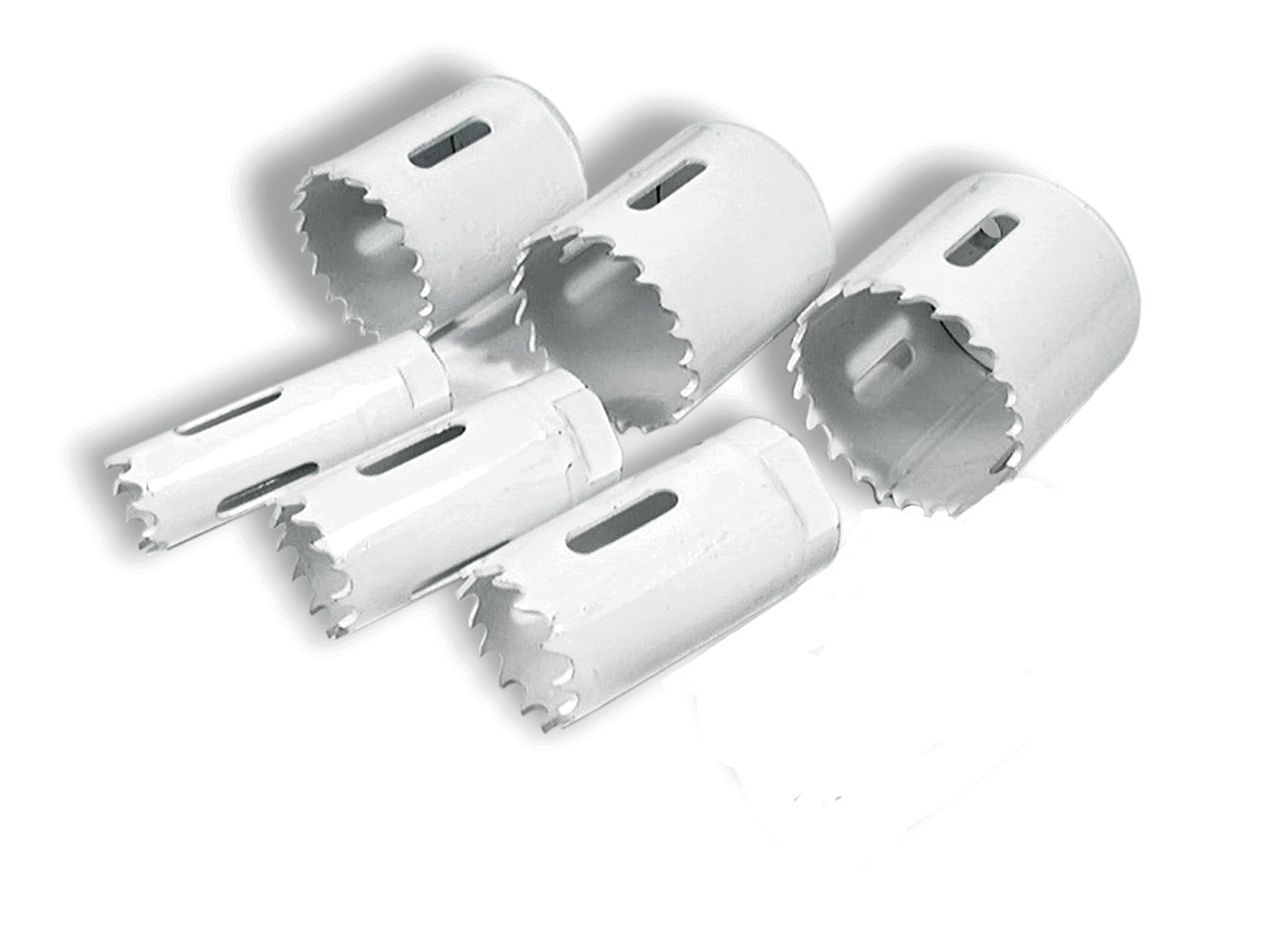 Allstar ALL10412, Kit White Steel Hole Saw Kit High Performance & Racing Parts