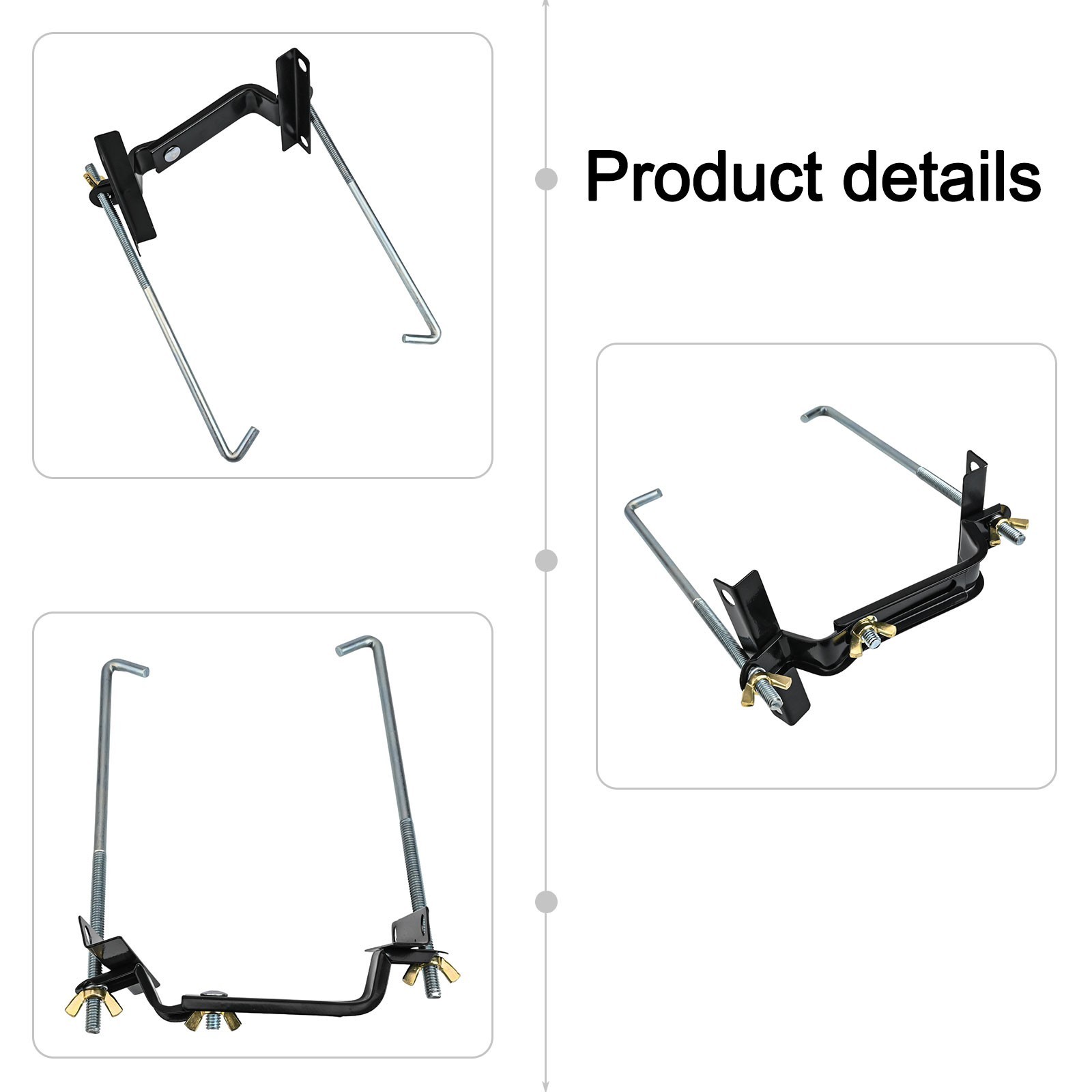 Easy Install Adjustable Car Battery Holder Bracket for Various Vehicles