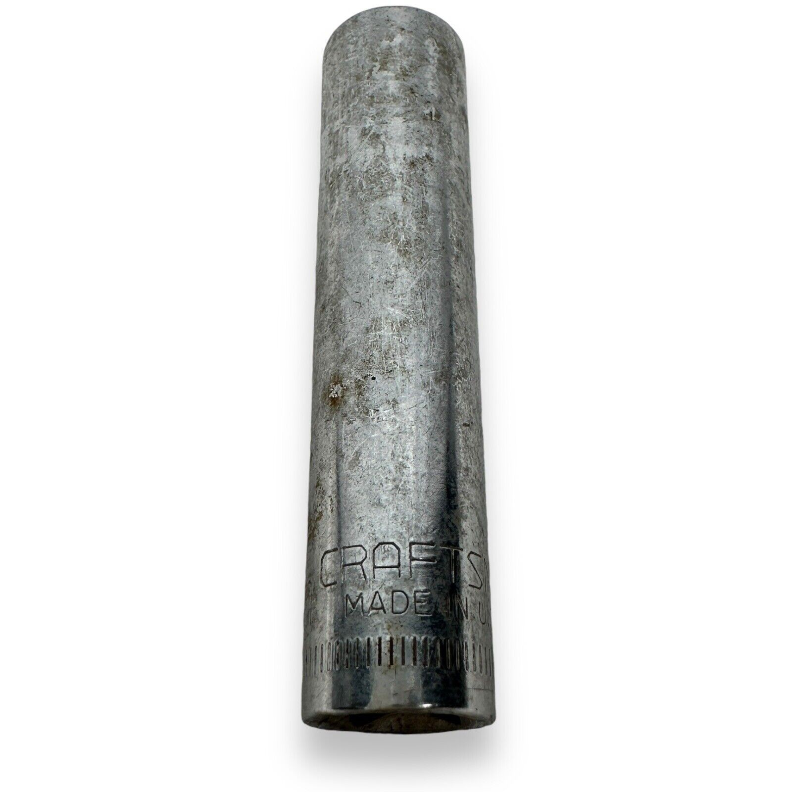 Vintage Craftsman 8mm Socket Steel Tool Round USA Metal 44405