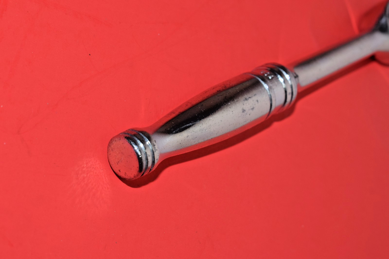 1965 Snap-On 3/8″ Drive 7-1/2″ Long Standard Handle 20 Tooth Ratchet F-710
