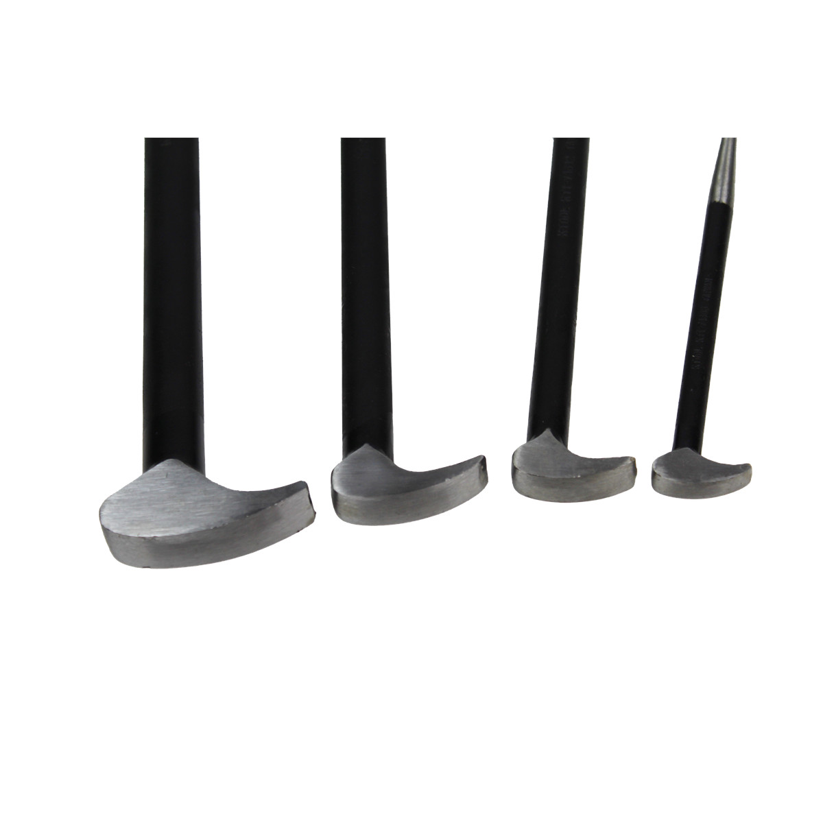 K Tool International 71600 Heat Treated Pry Bars With Rolling Head Design