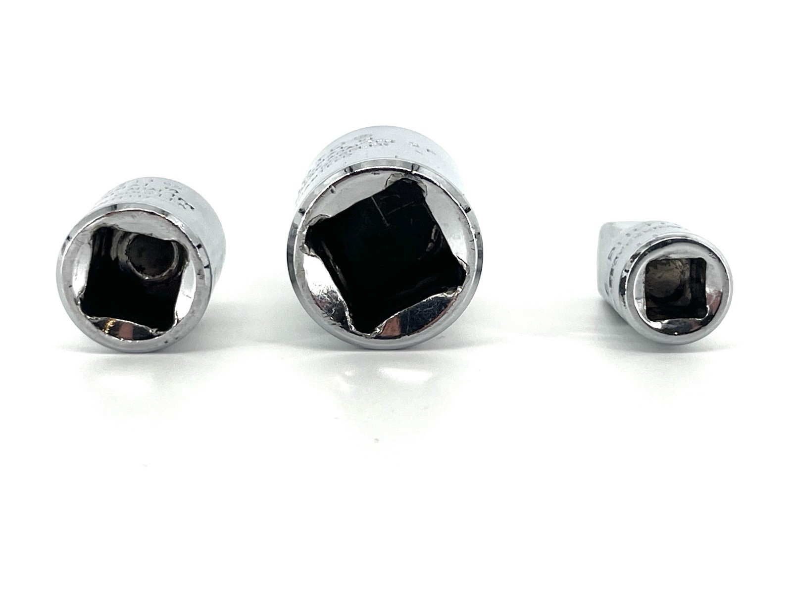 Proto Professional Set Of 3 Adapters 3/8-1/4, 1/2-3/8 & 1/4-3/8 (5254,5255,5256)