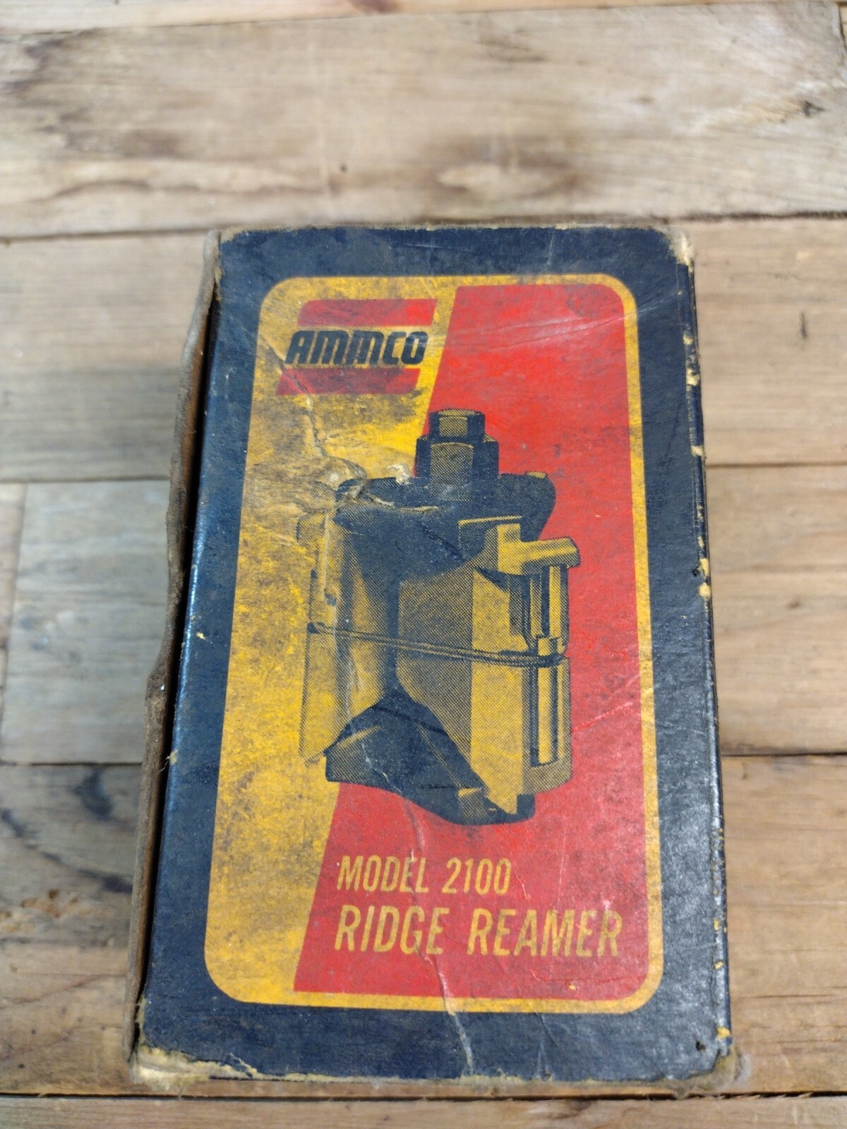Ammco Model 2100 Ridge Reamer Tool INCOMPLETE Range 2 9/16” to 5 Vintage USA