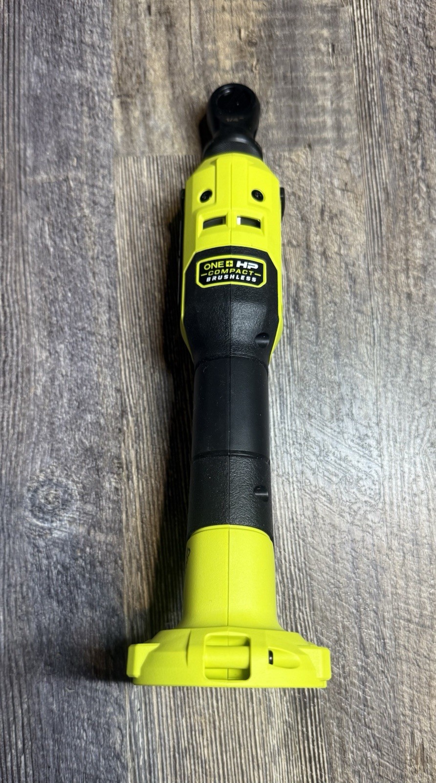 RYOBI ONE+ 18V HP BRUSHLESS Cordless Compact 1/4 in. HIGH Speed Ratchet Tool