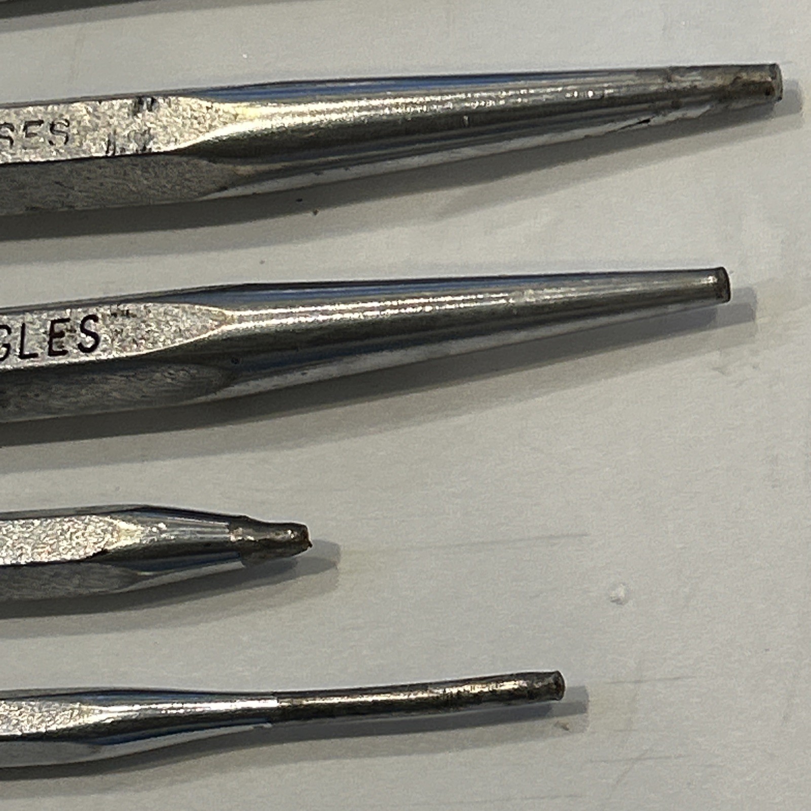Vanadium USA Tool Company 9pc Chisel & Drift Punch Set