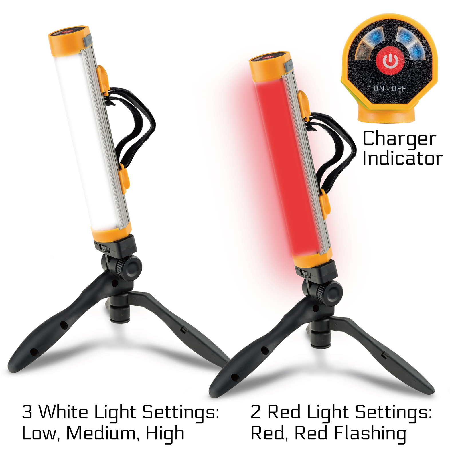 Powerglow 250 Lumens Rechargeable LED Work Light – 240242