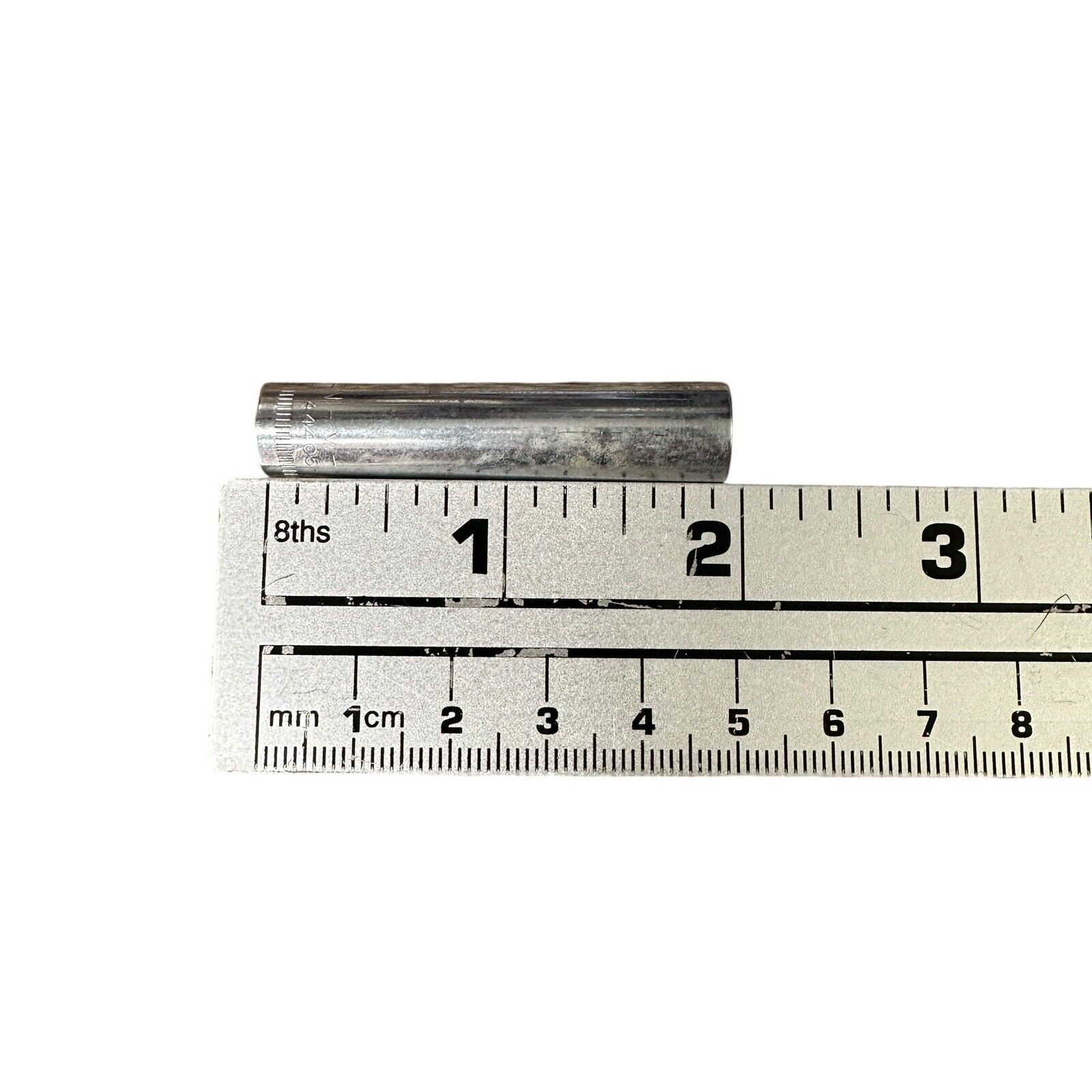 Vintage Craftsman 8mm Socket Steel Tool Round USA Metal 44405