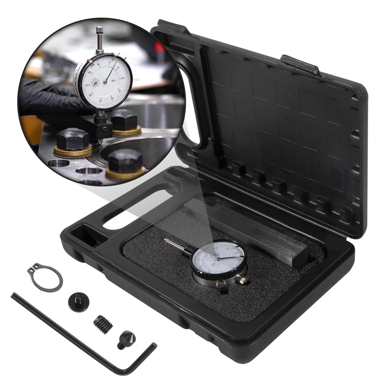 6434 Sleeve Height Counter Bore Gauge for All Diesel Engines 0.001″ Range 0-1″