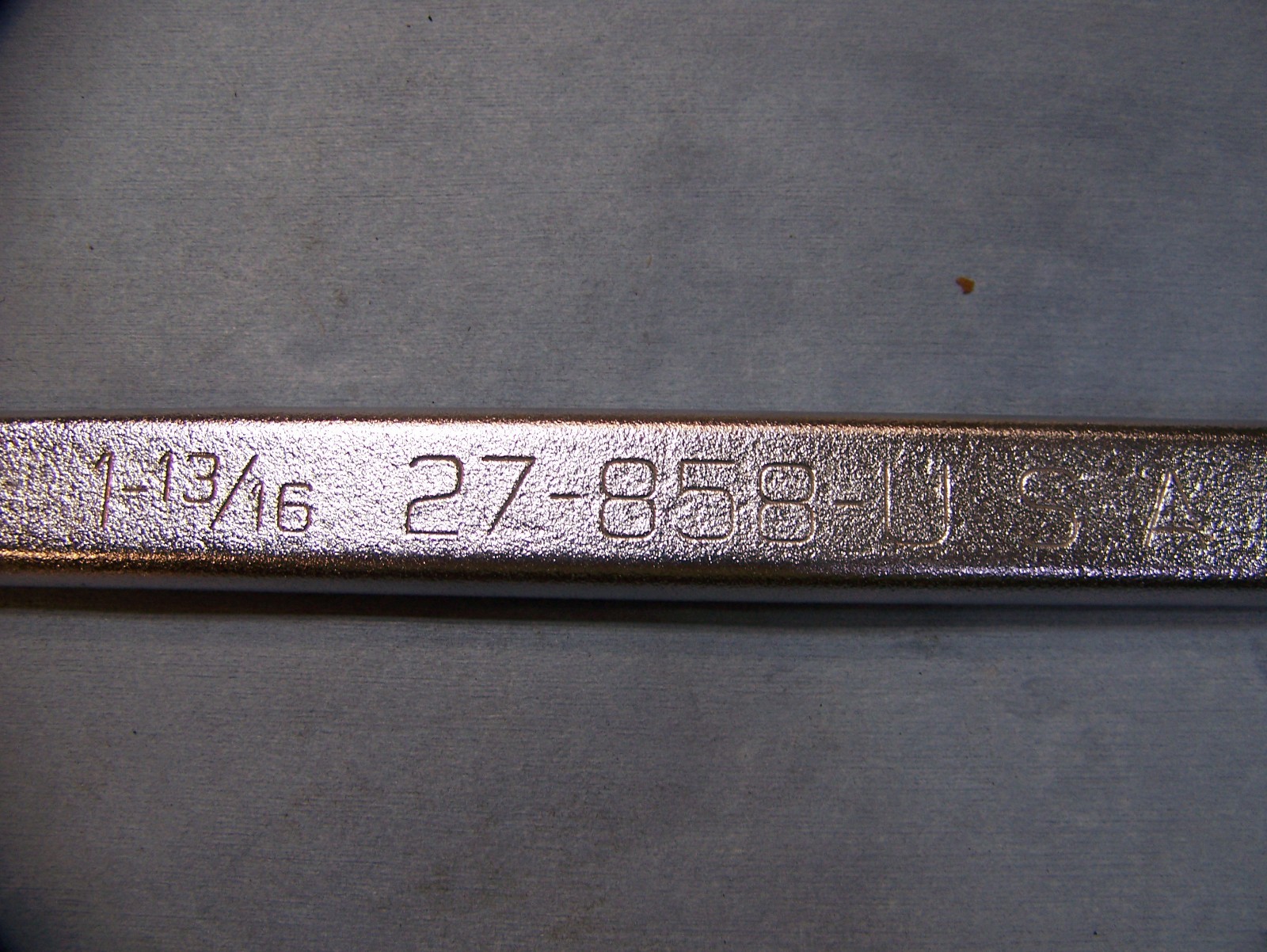 Armstrong 27-858 1- 13/16″ Open End 15° & 60° Angle Wrench USA Free Shipping !