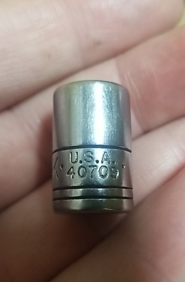 S-K Tools Usa, 10mm 6 Point Socket 1/4 Dr. 40709 Shallow