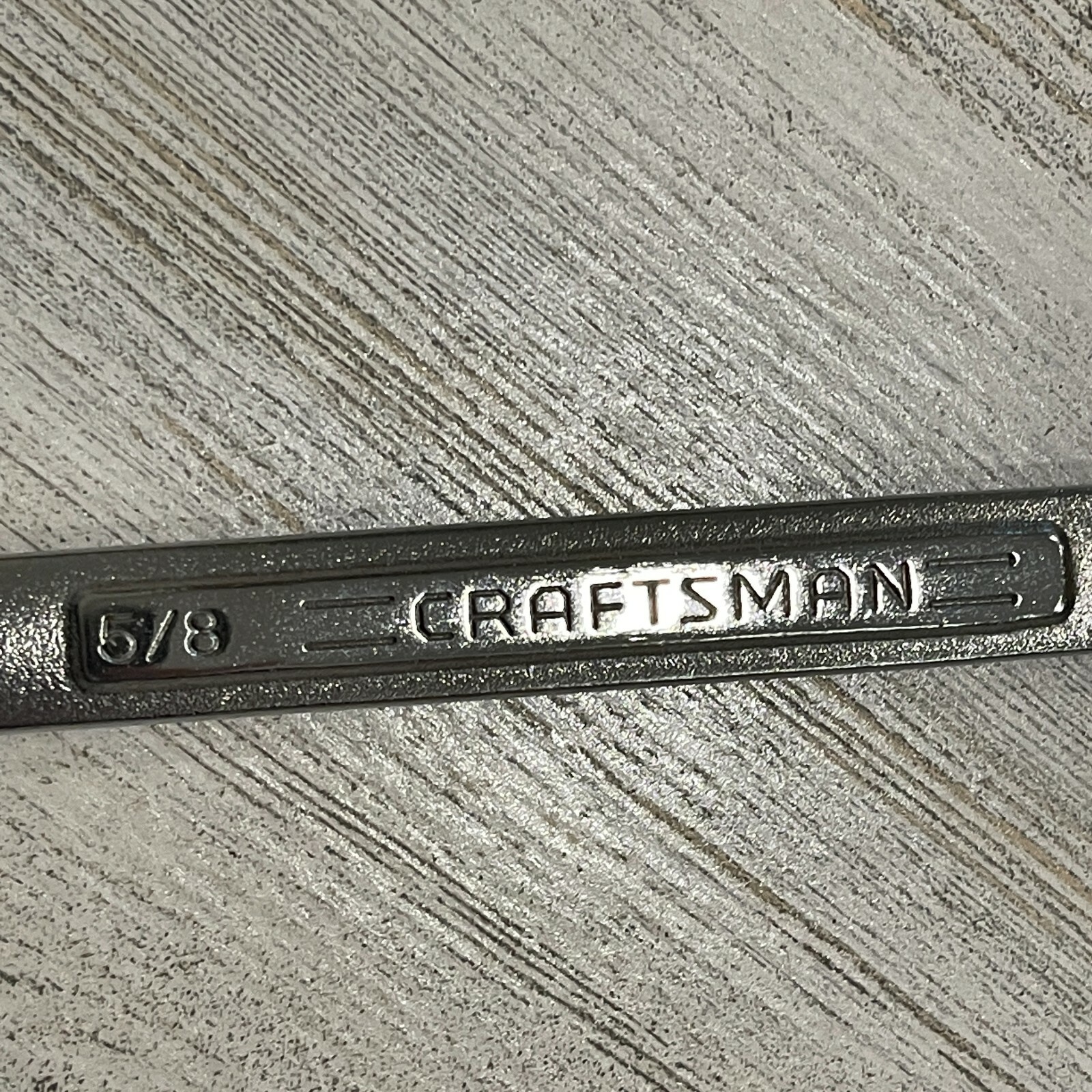 NOS Craftsman 5/8″ SAE Combination Wrench 12 Point -VA- 44697 Forged in USA