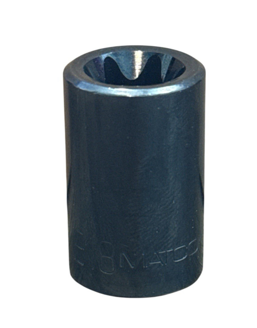 Matco Tools E18 Inverted Torx Socket C18XRB Black Recessed Socket Mechanics NEW