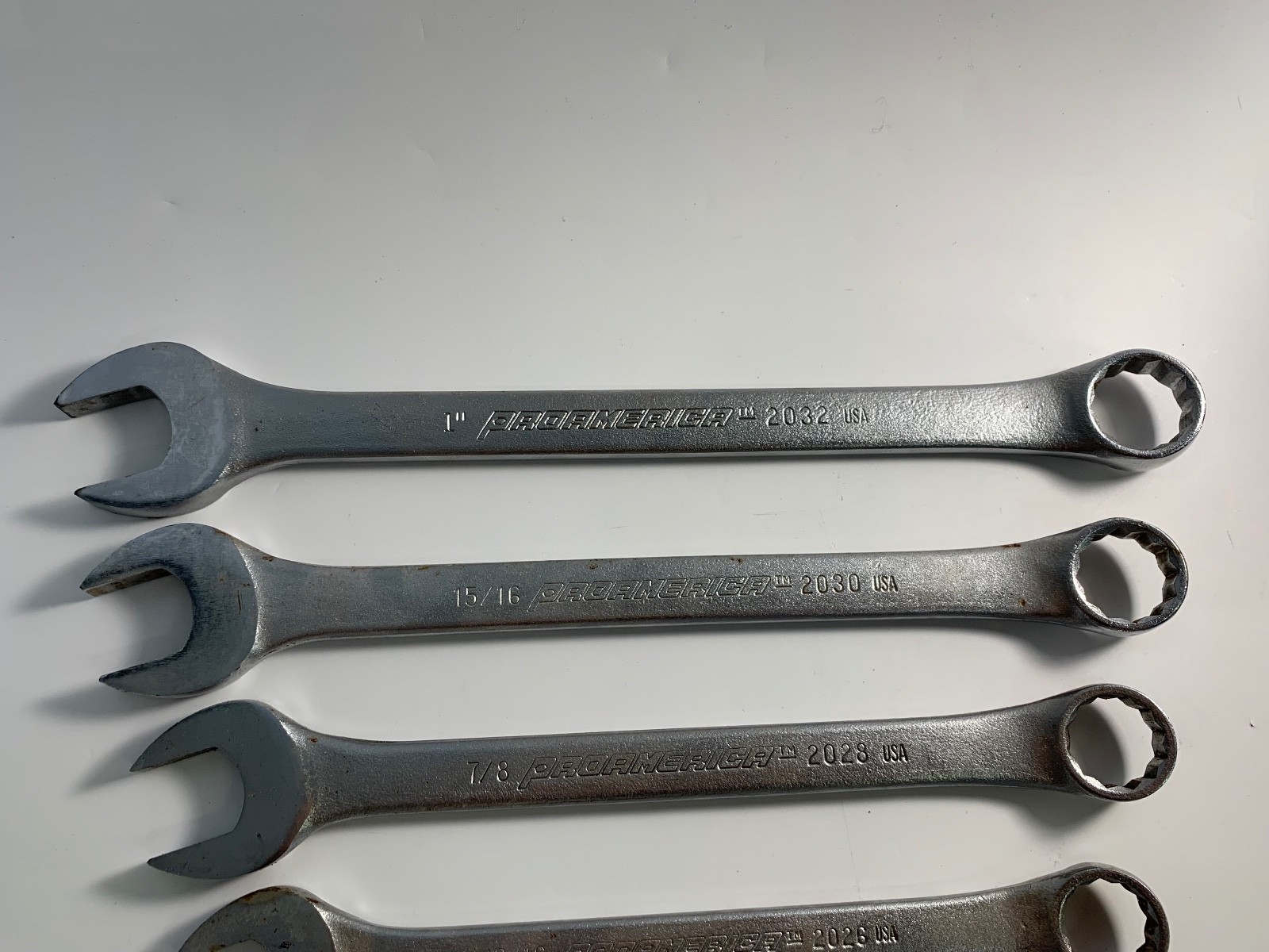 Pro America USA 12 Piece SAE 12 Point Combination Wrench Set 5/16″ – 1″